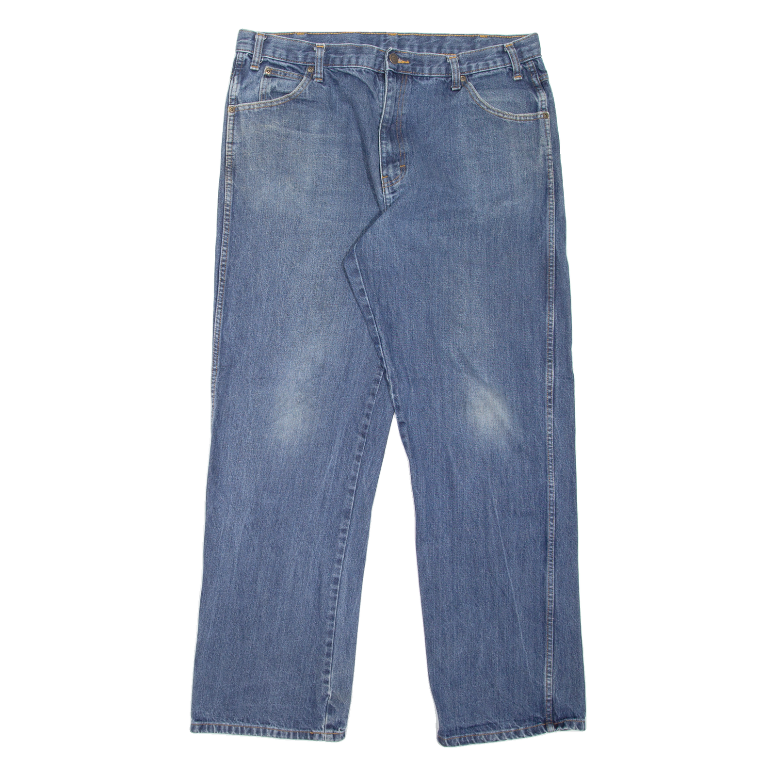 DICKIES Workwear Mens Jeans Blue Regular Straight W38 L34 Refurbished - N/A refurbished available on Cerqular