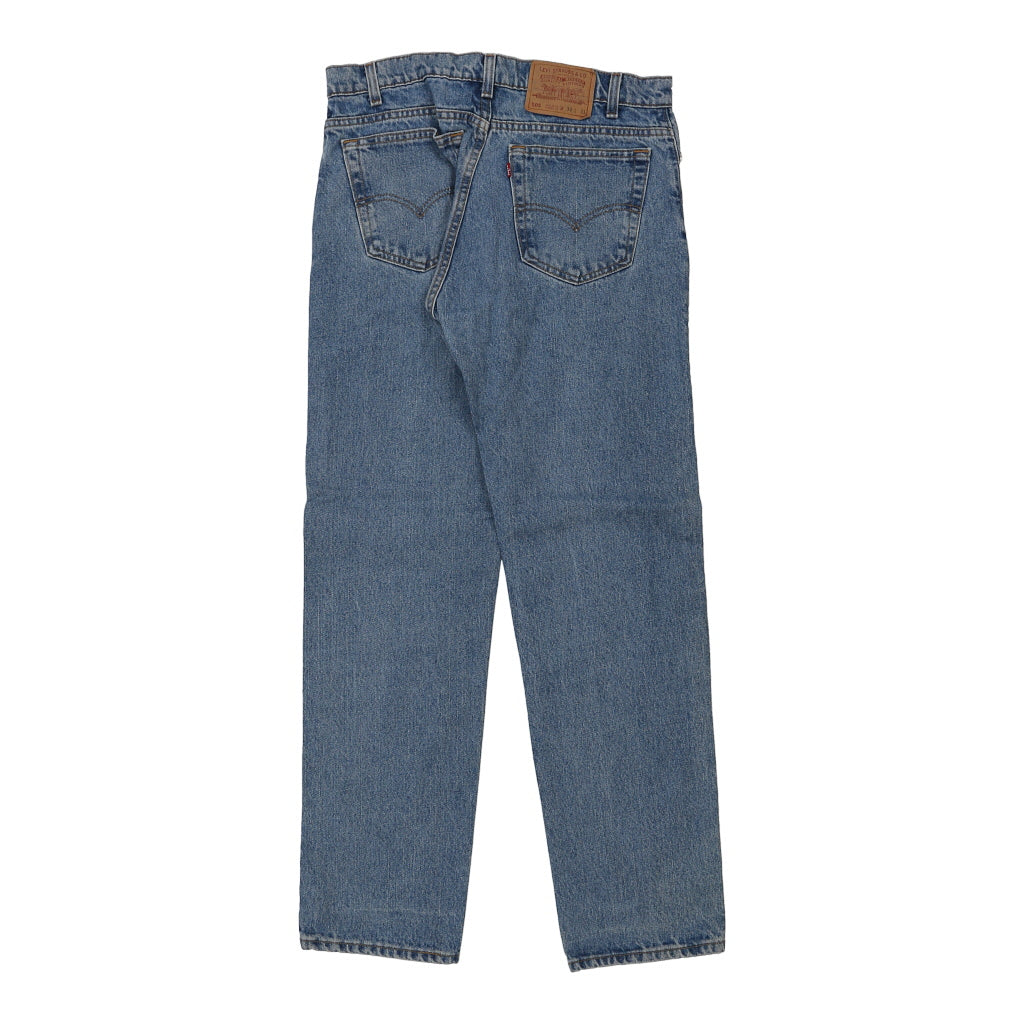 505 Levis Jeans - 34W 31L Blue Cotton Refurbished - Thrifted (note: this is a term often used to describe second- refurbished available on Cerqular