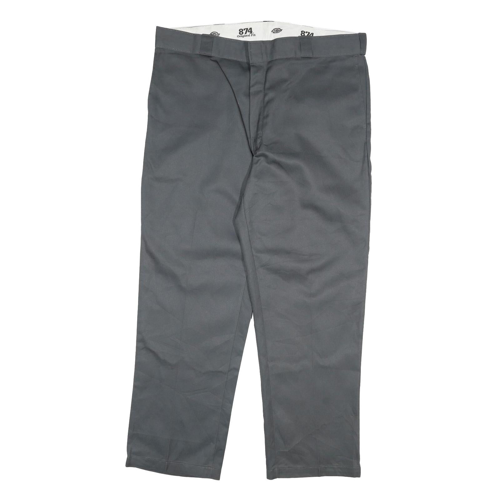 Buy DICKIES Mens Grey Regular Fit Straight Trousers W40 L30 Cotton Blend Zip Closure Refurbished - $46.79 DICKIES Mens Grey Regular Fit Straight Trousers W40 L30 Cotton Blend Zip Closure Refurbished - N/A refurbished available on Cerqular