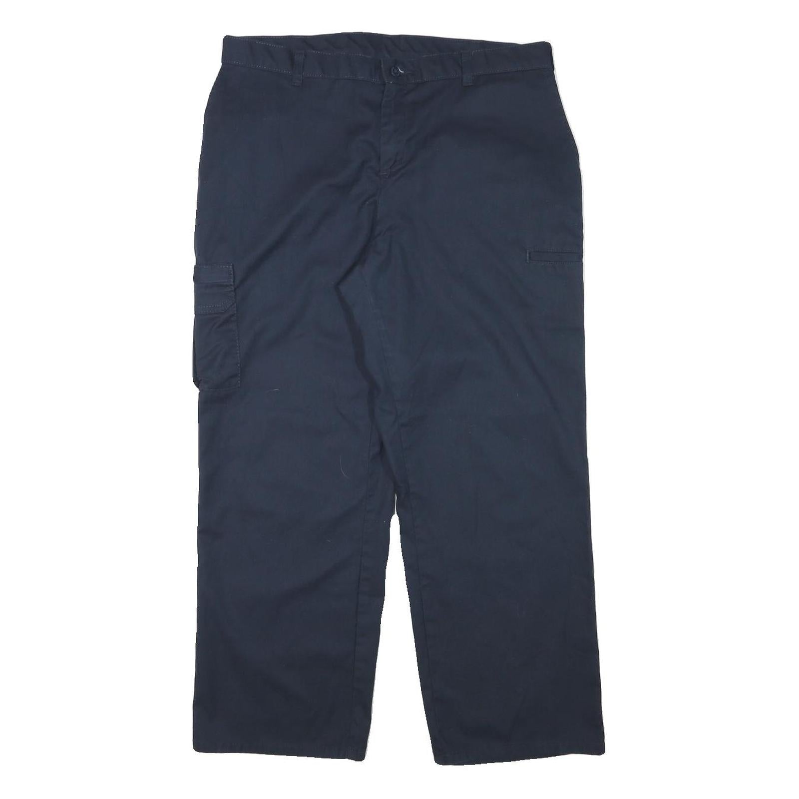 Buy DICKIES Mens Cotton Blend Navy Relaxed Straight Trousers W34 L29 Workwear Refurbished - $42.89 DICKIES Mens Cotton Blend Navy Relaxed Straight Trousers W34 L29 Workwear Refurbished - N/A refurbished available on Cerqular