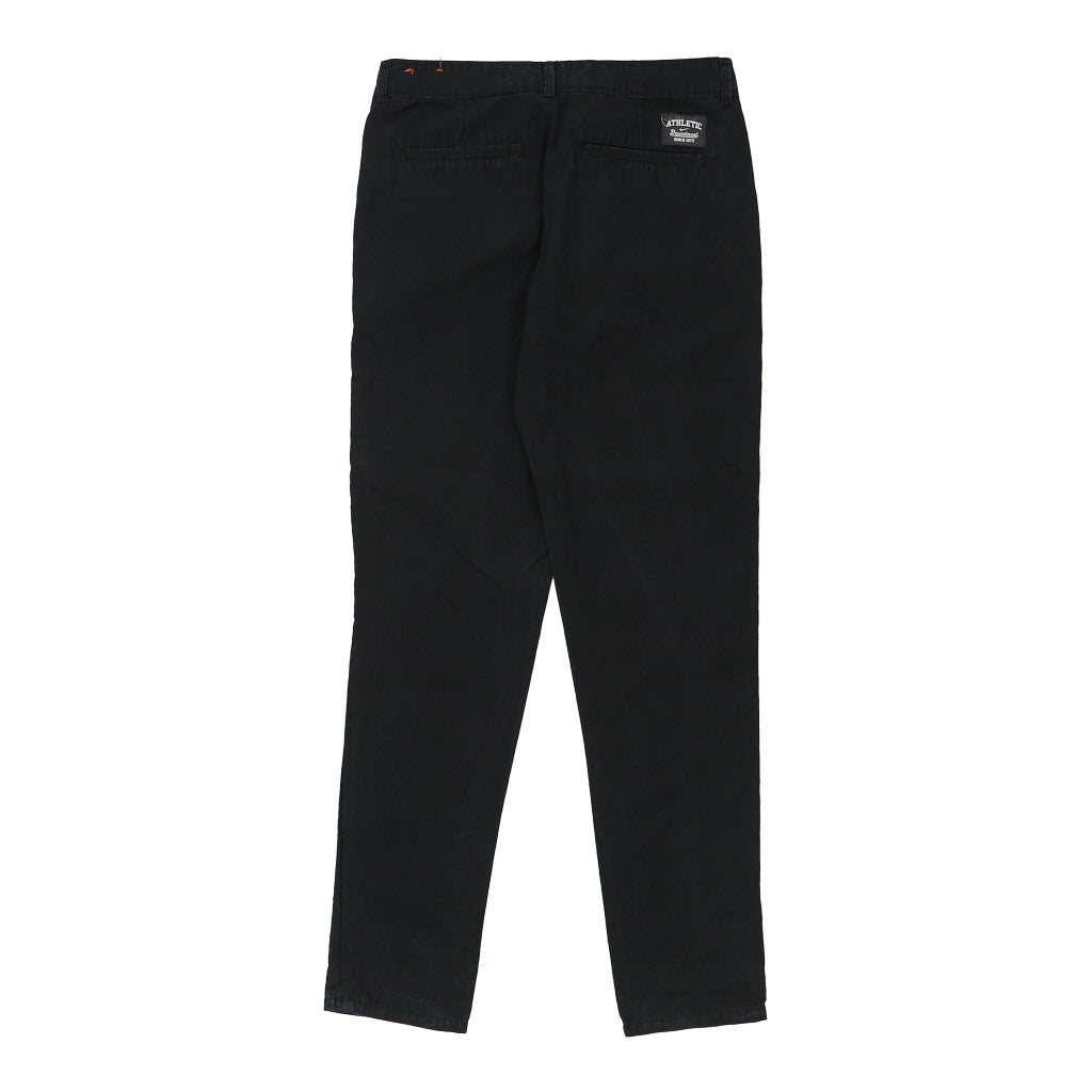 Nike Trousers - 28W UK 6 Black Cotton Refurbished - Thrifted (note: this is a term often used to describe second- refurbished available on Cerqular