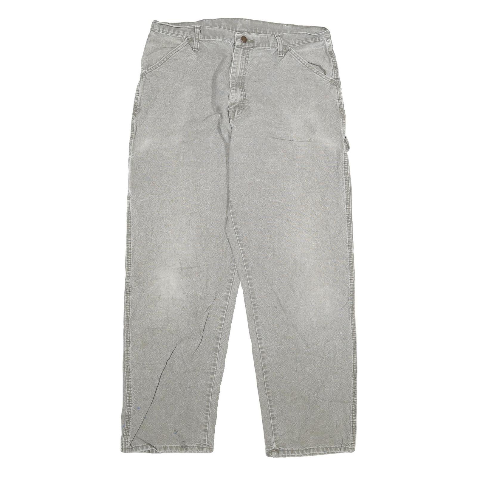 Buy DICKIES Mens Jeans Grey Regular Straight Denim W34 L33 Workwear Zip Closure Refurbished - $37.69 DICKIES Mens Jeans Grey Regular Straight Denim W34 L33 Workwear Zip Closure Refurbished - N/A refurbished available on Cerqular