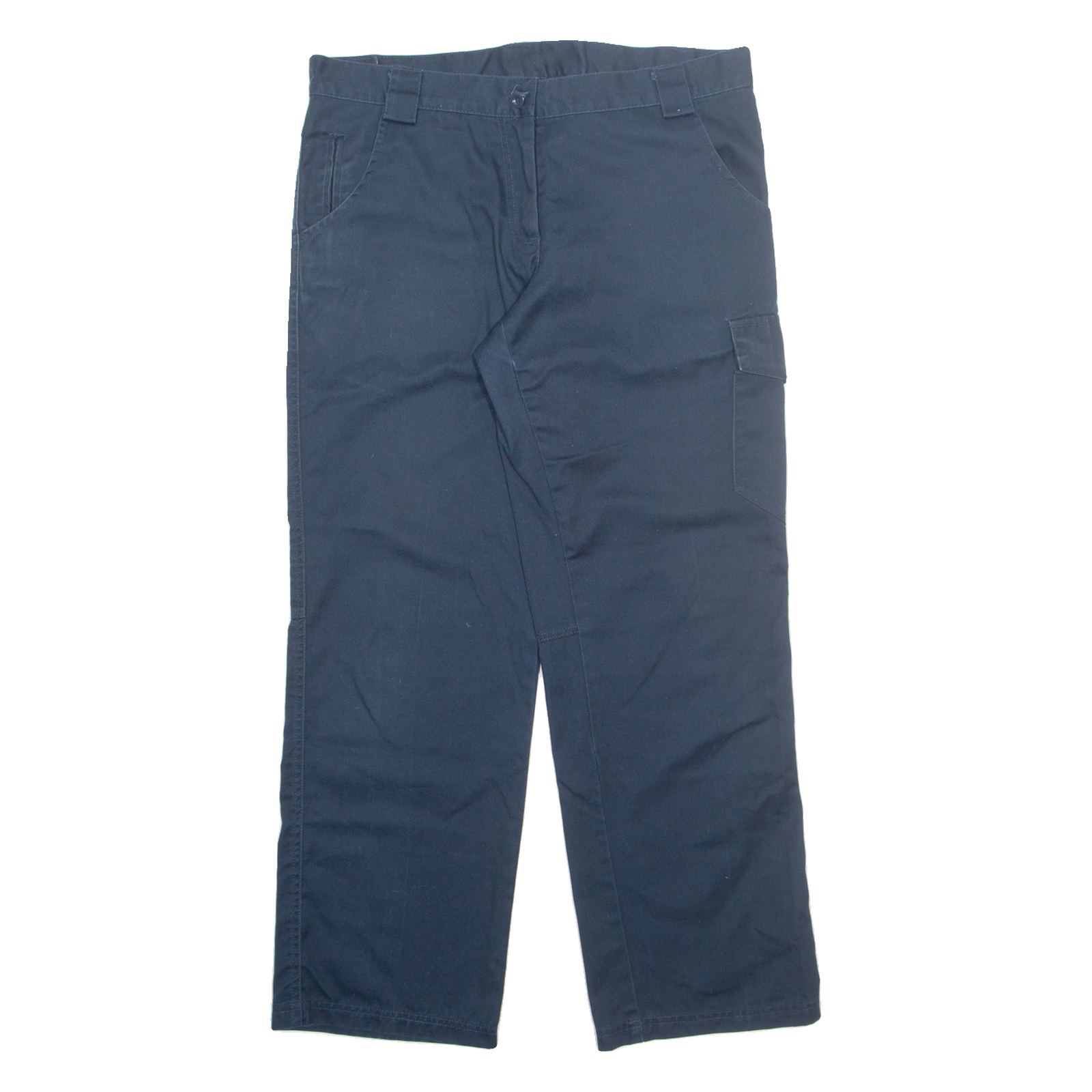 DICKIES Cargo Womens Trousers Blue Regular Straight W34 L31 Refurbished - N/A refurbished available on Cerqular