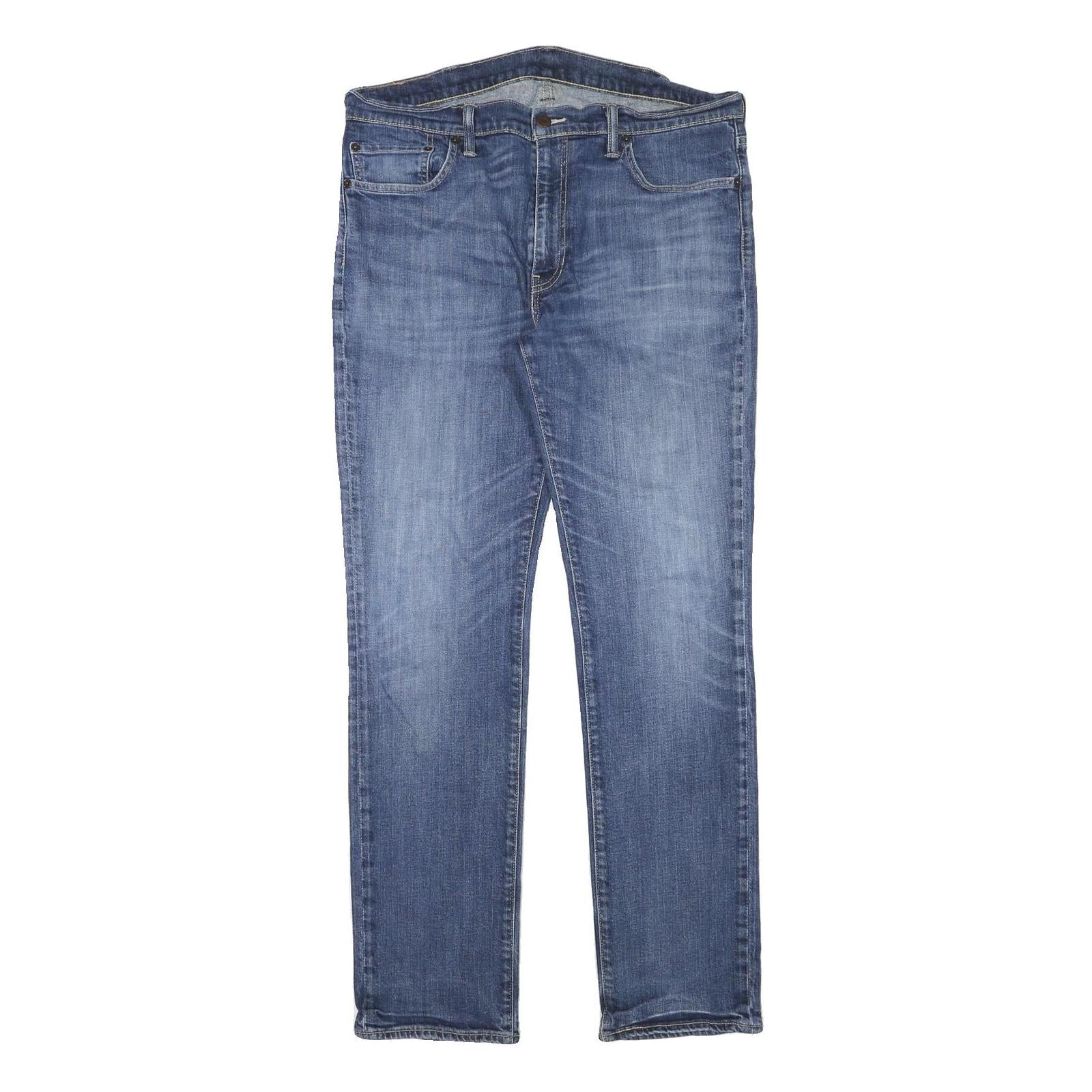 LEVI'S Mens Slim Blue Denim Light W36 L32 Zip Cotton Blend Jeans Classic Style Refurbished - N/A refurbished available on Cerqular