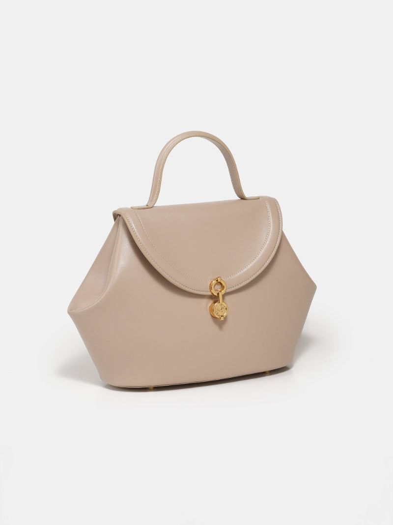 The Miro Corn Leather Bag | Color: Sand Refurbished - ONE (assuming it refers to the brand "ONE") refurbished available on Cerqular