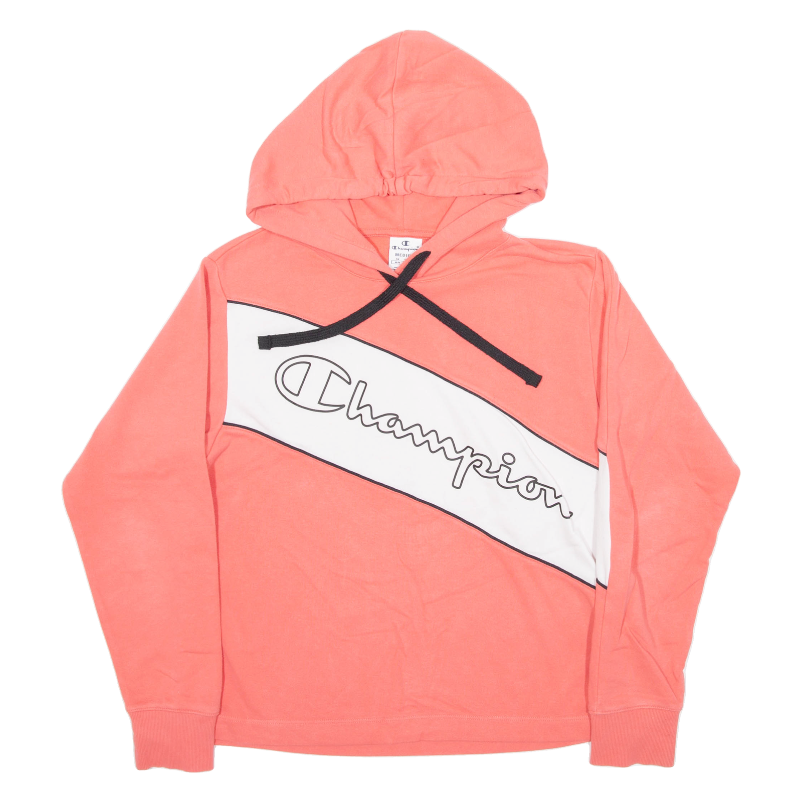 CHAMPION Cropped Womens Pink Hoodie M Refurbished - N/A refurbished available on Cerqular