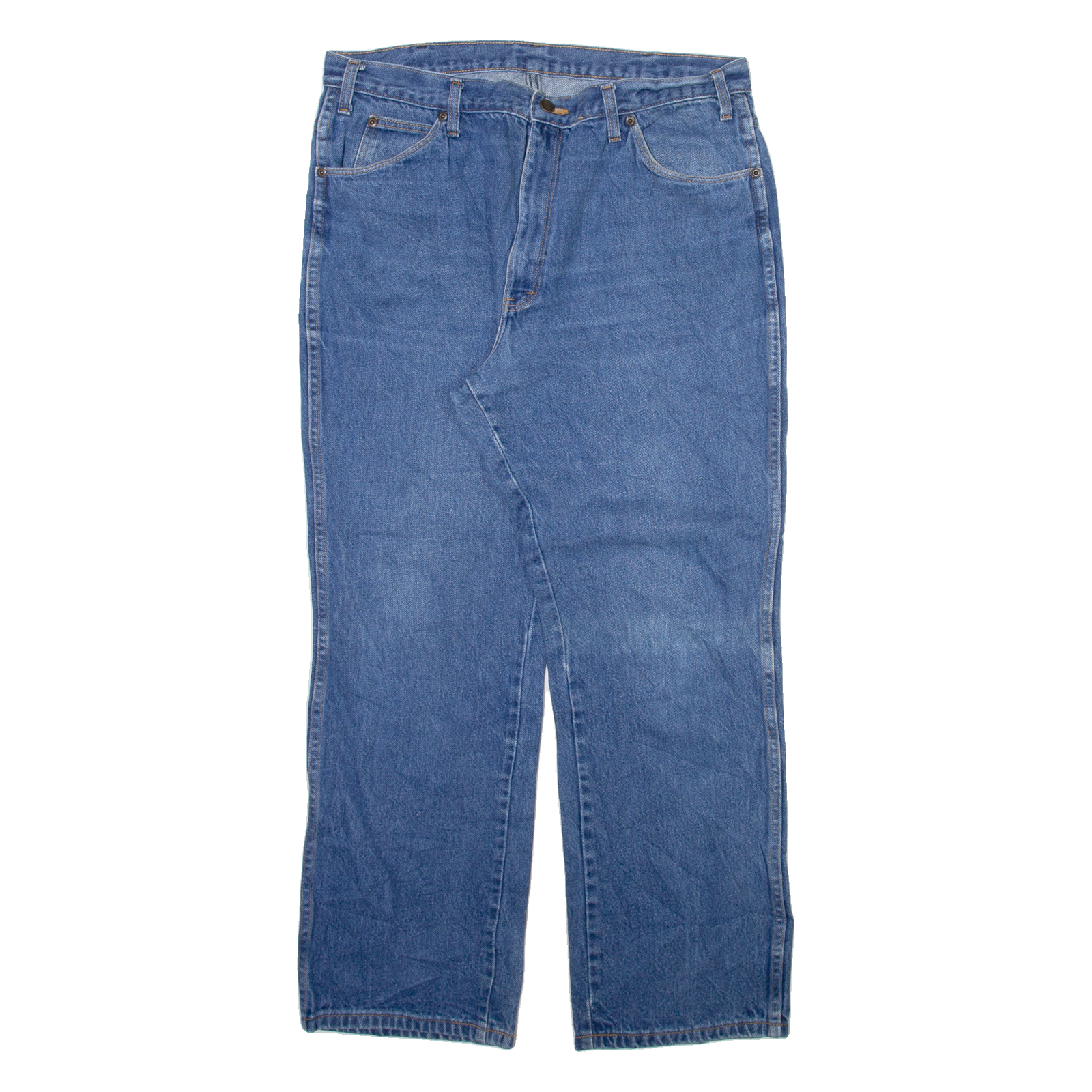 DICKIES Mens Jeans Blue Regular Straight W35 L29 Refurbished - N/A refurbished available on Cerqular