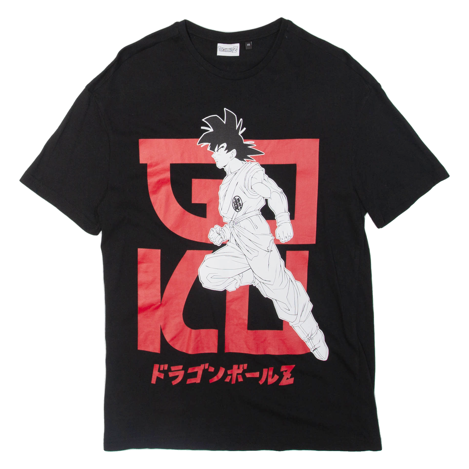 DRAGONBALLZ Mens T-Shirt Black XS Refurbished - N/A refurbished available on Cerqular