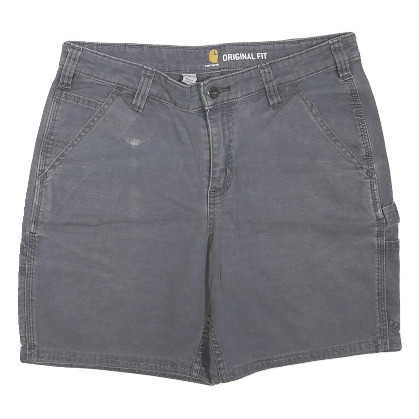 Buy CARHARTT Womens Shorts Grey Casual Cotton Blend M W32 Functional Pockets Refurbished - $45.49 CARHARTT Womens Shorts Grey Casual Cotton Blend M W32 Functional Pockets Refurbished - N/A refurbished available on Cerqular