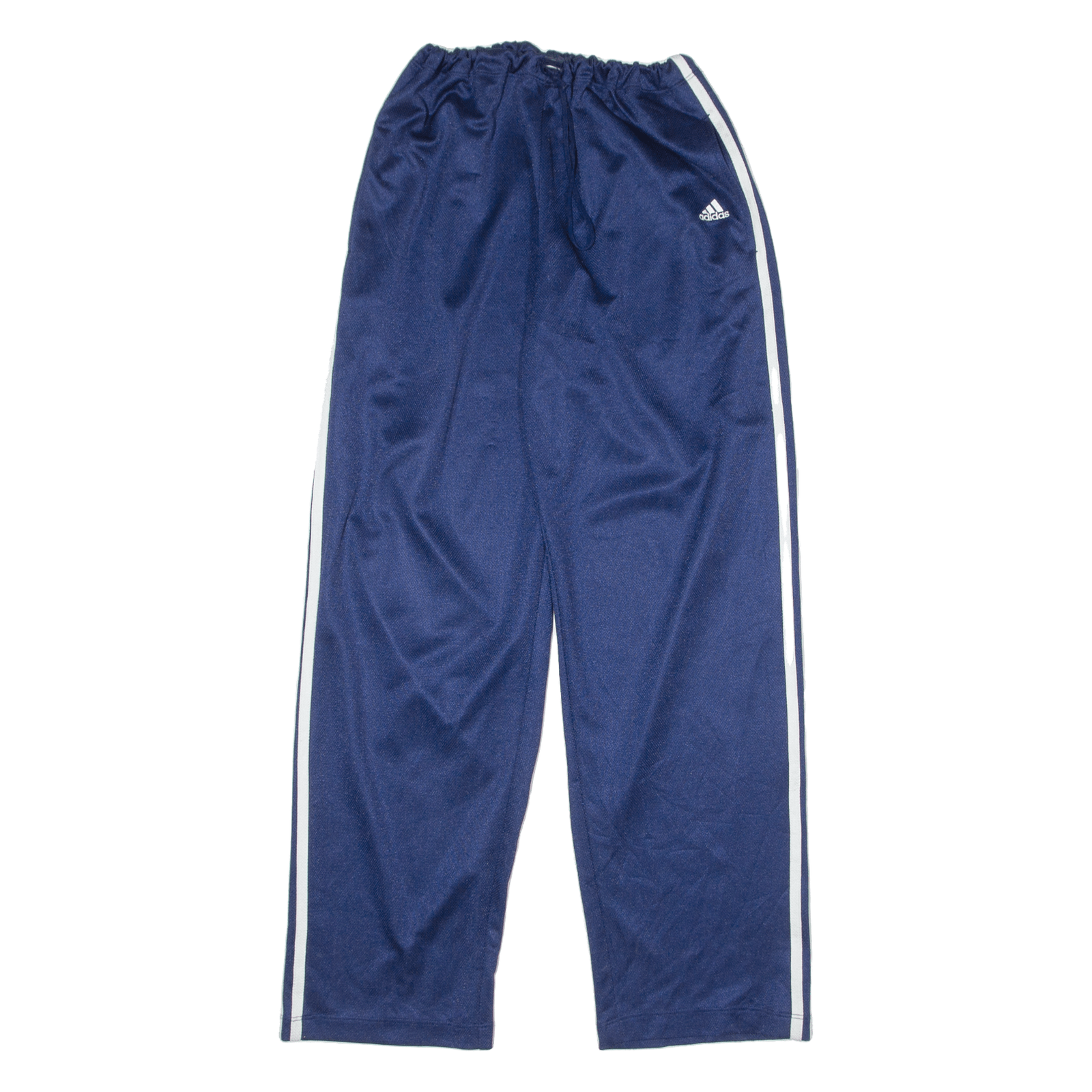 ADIDAS Mens Track Pants Blue Straight L W26 L28 Refurbished - N/A refurbished available on Cerqular