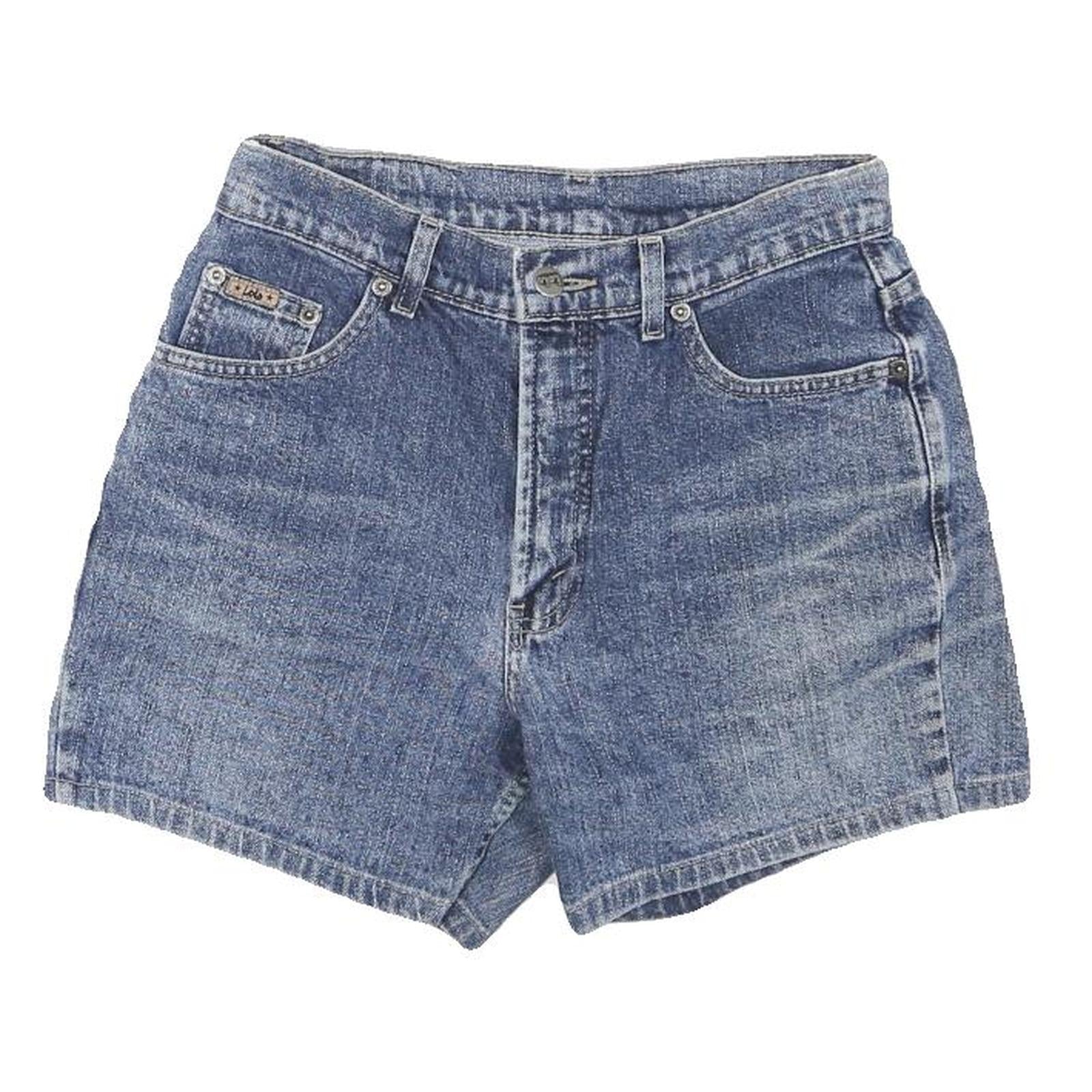 LOIS Womens Denim Blue Casual Shorts M W28 Classic Fit Button Closure Refurbished - N/A refurbished available on Cerqular