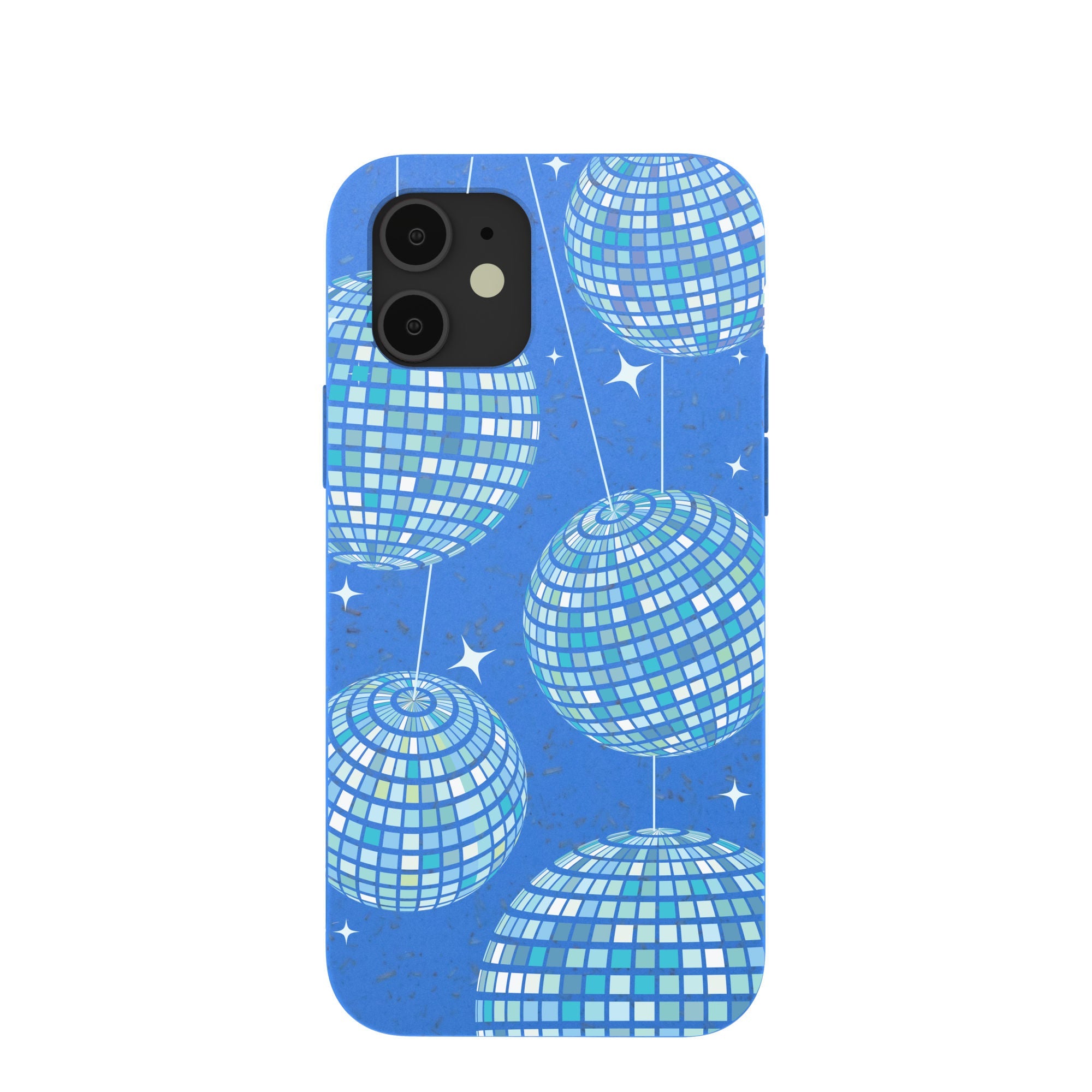 Electric Blue Blue Groove iPhone 12/ iPhone 12 Pro Case Refurbished - Pela Case refurbished available on Cerqular