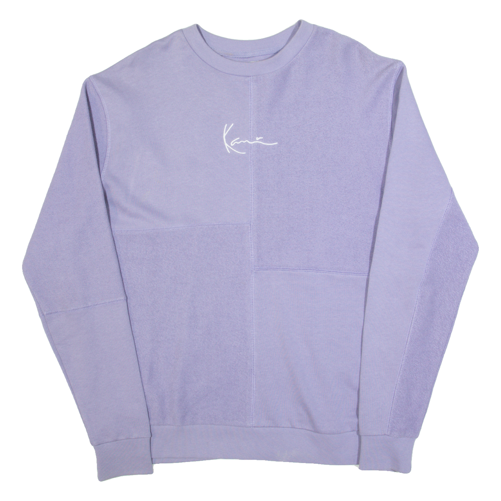 KARL KANI Oversized Womens Sweatshirt Purple S Refurbished - N/A refurbished available on Cerqular