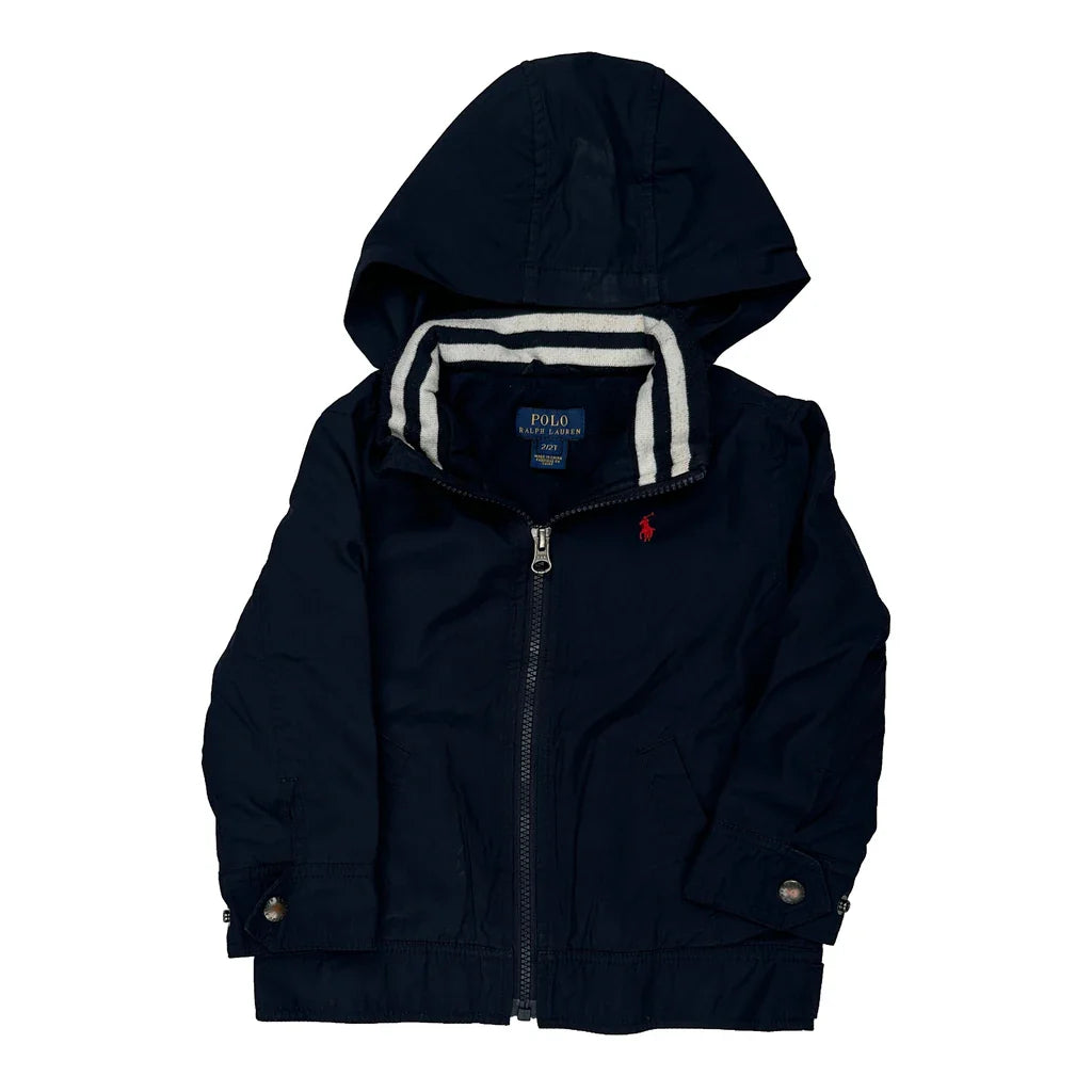 Buy Polo By Ralph Lauren Jacket - 3XS Navy Cotton Refurbished - $18.75 Polo By Ralph Lauren Jacket - 3XS Navy Cotton Refurbished - Thrifted (note: this is a term often used to describe second- refurbished available on Cerqular