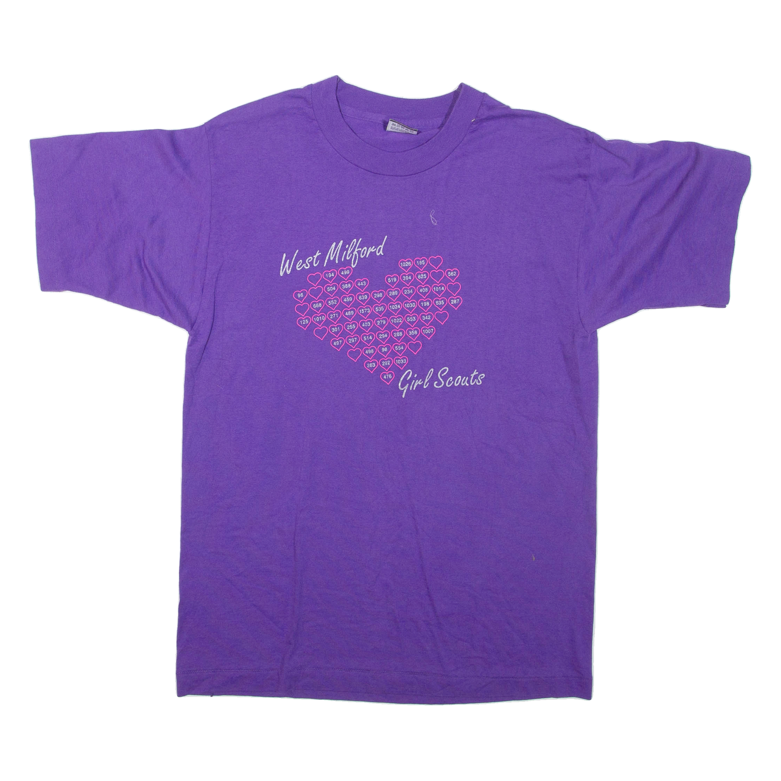 BEST West Milford Girl Scouts Womens T-Shirt Purple USA M Refurbished - N/A refurbished available on Cerqular