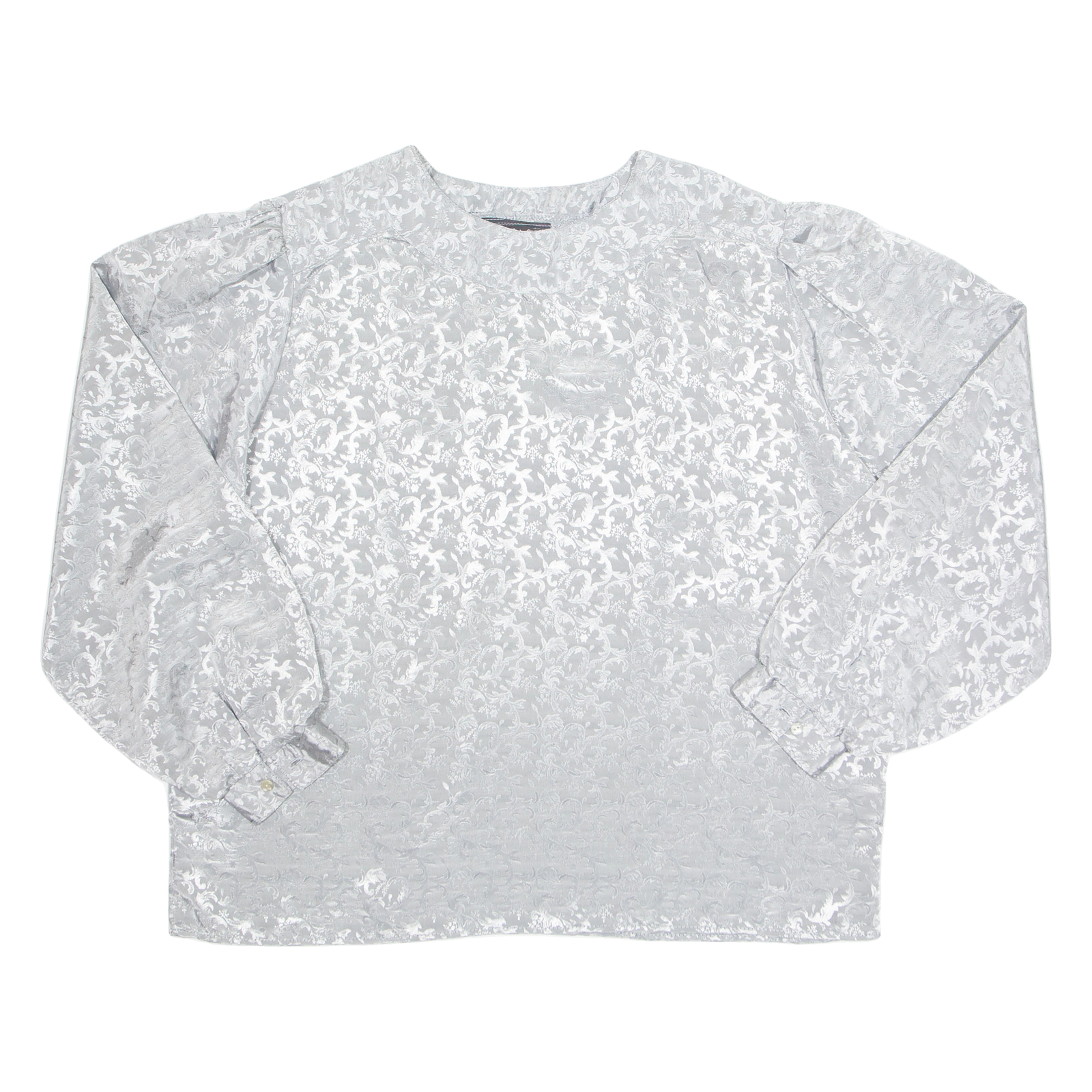 Womens Printed Top Grey Long Sleeve XL Refurbished - N/A refurbished available on Cerqular