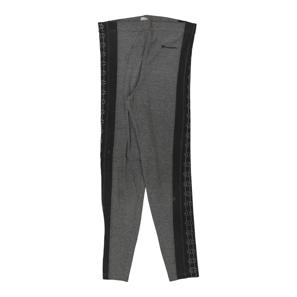 Champion Leggings - Small Grey Cotton Refurbished - Thrifted (note: this is a term often used to describe second- refurbished available on Cerqular
