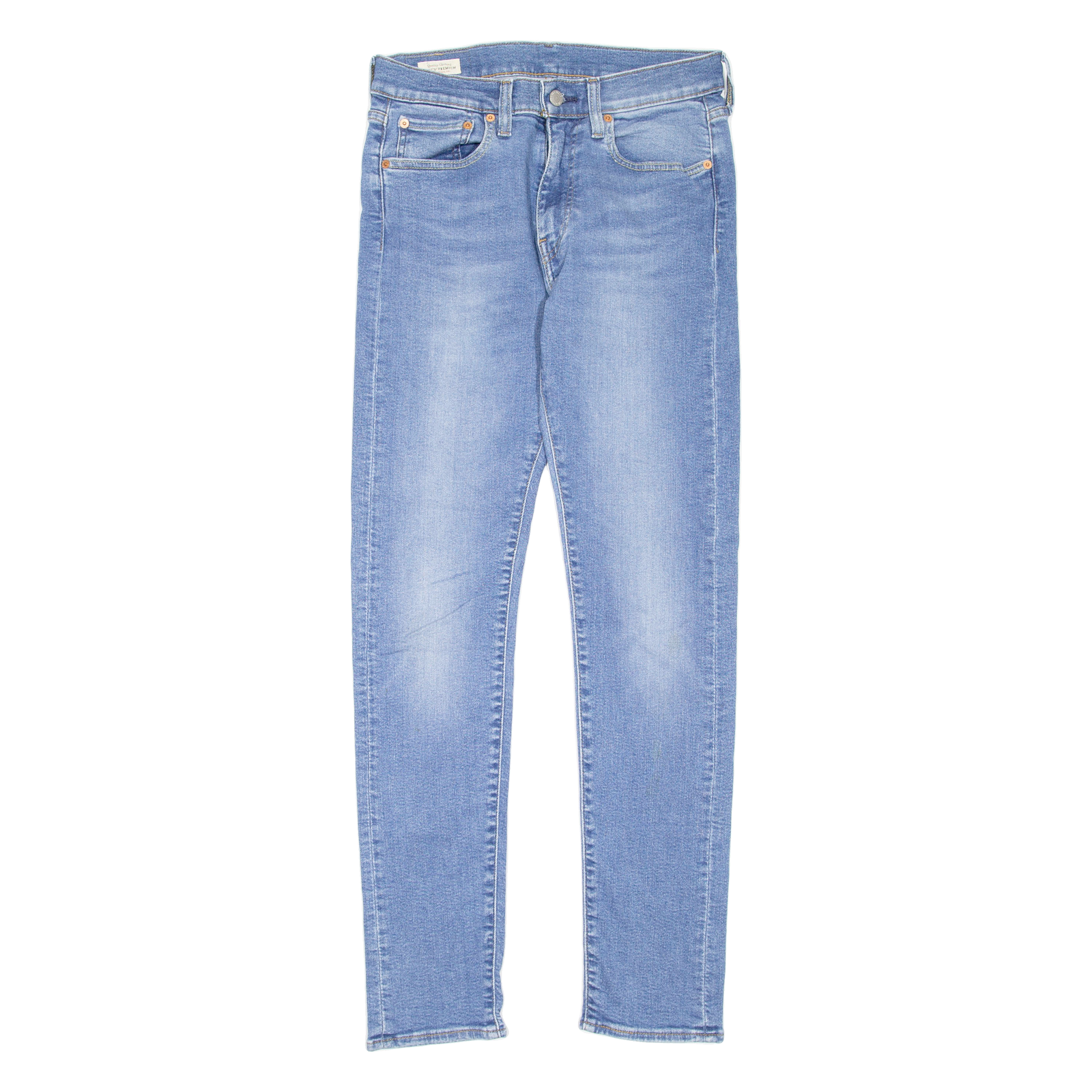 LEVI'S 519 Jeans Mens Blue Slim Skinny Stone Wash W32 L34 Refurbished - N/A refurbished available on Cerqular