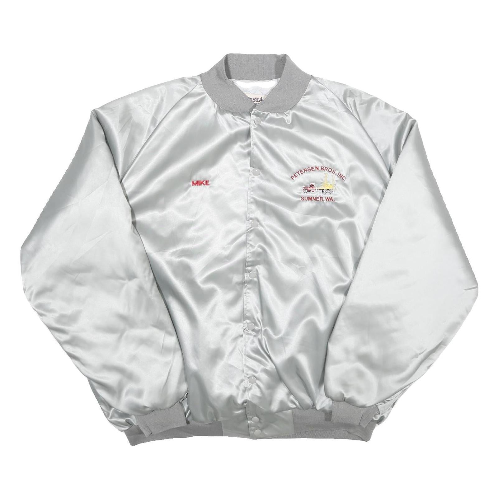 Buy WEST ARK Mens Silver Satin Button Jacket 3XL Embroidered Workwear Lightweight Refurbished - $45.49 WEST ARK Mens Silver Satin Button Jacket 3XL Embroidered Workwear Lightweight Refurbished - N/A refurbished available on Cerqular