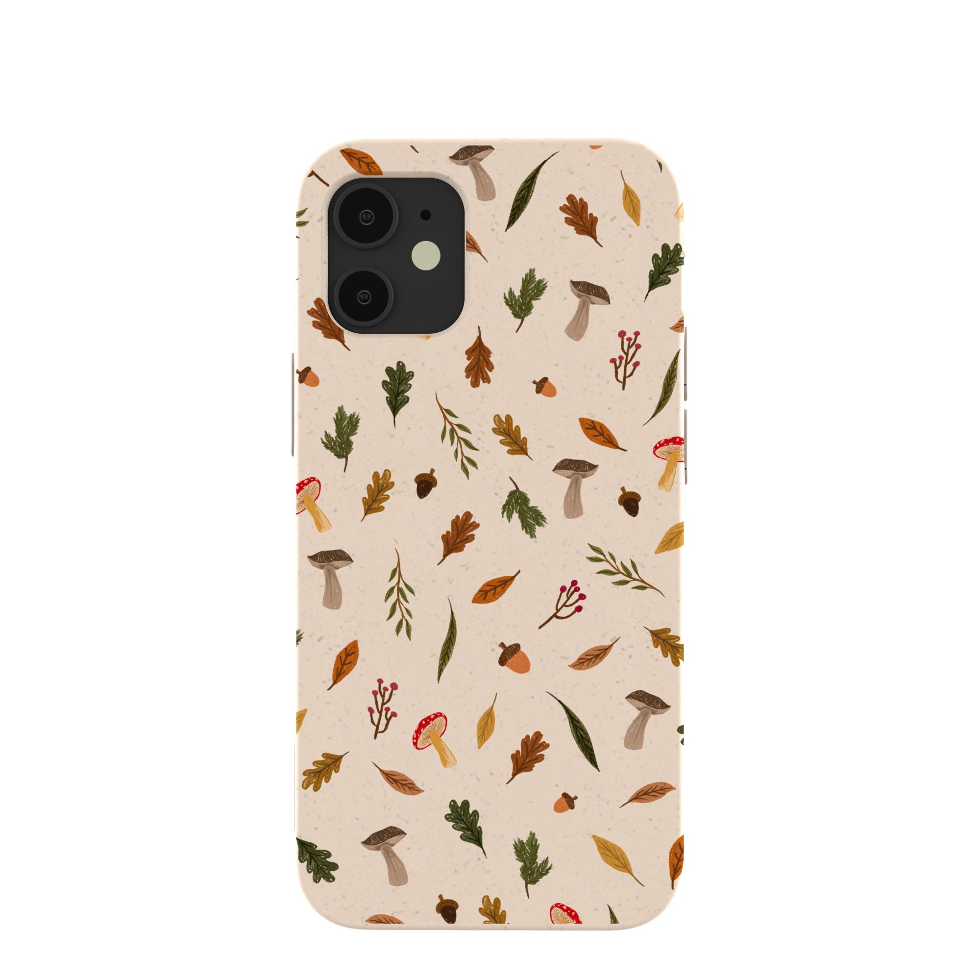Seashell Woodland Harvest iPhone 12 Mini Case Refurbished - Pela Case refurbished available on Cerqular