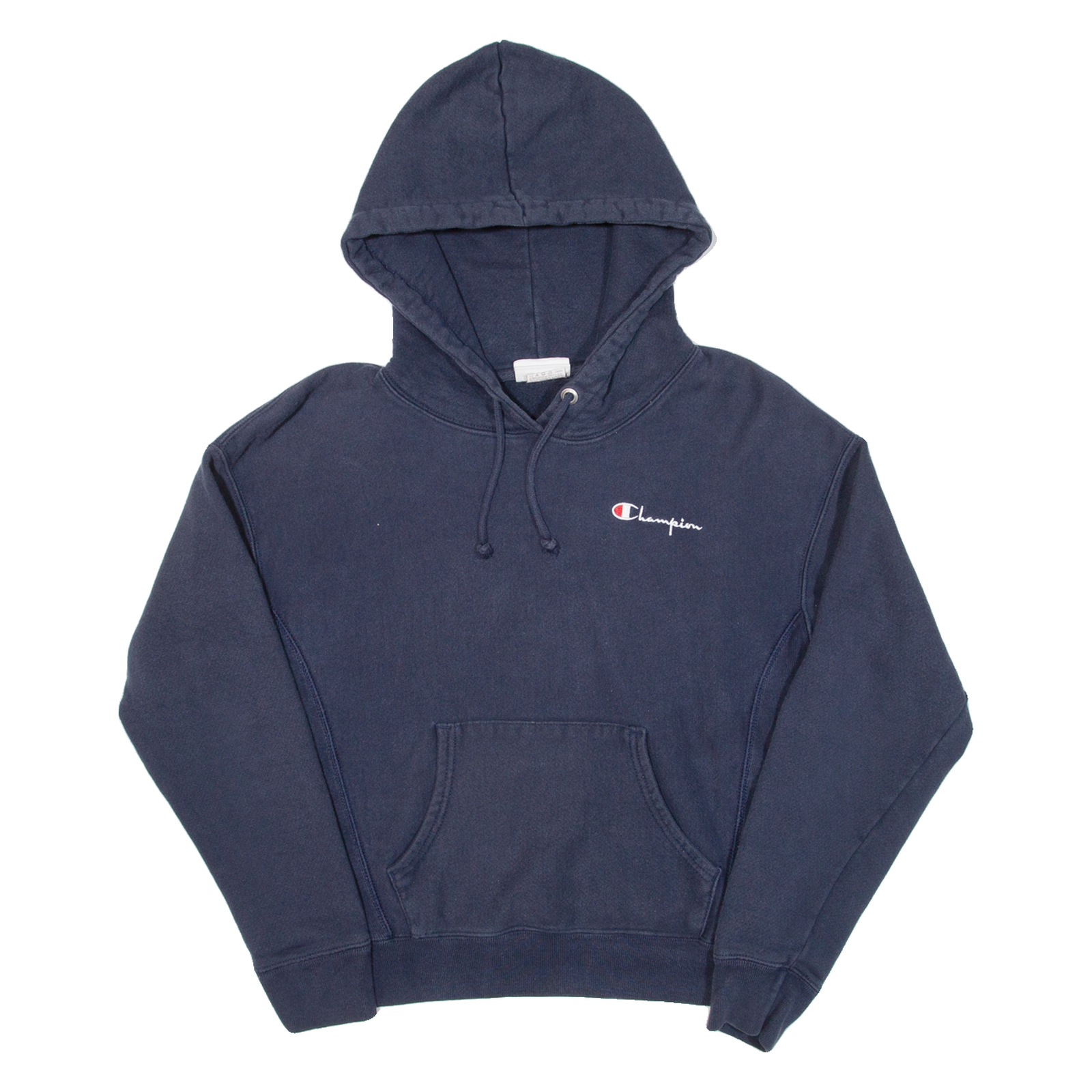 CHAMPION REVERSE WEAVE Womens Blue Hoodie S Refurbished - N/A refurbished available on Cerqular