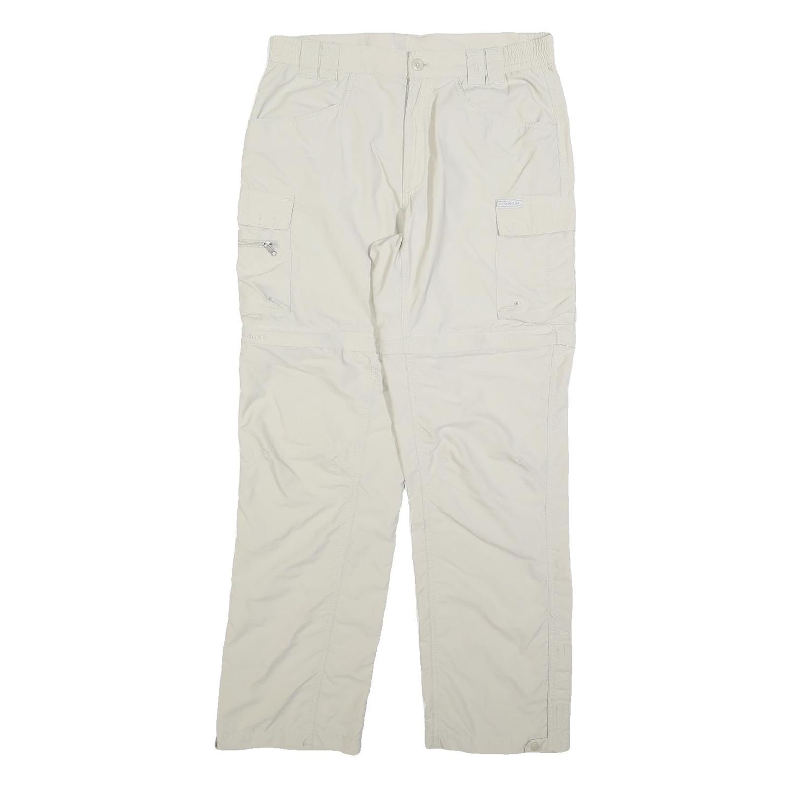 Buy COLUMBIA Womens Regular Fit Beige Zip Cargo Trousers W32 L30 Outdoor Hiking Refurbished - $41.59 COLUMBIA Womens Regular Fit Beige Zip Cargo Trousers W32 L30 Outdoor Hiking Refurbished - N/A refurbished available on Cerqular