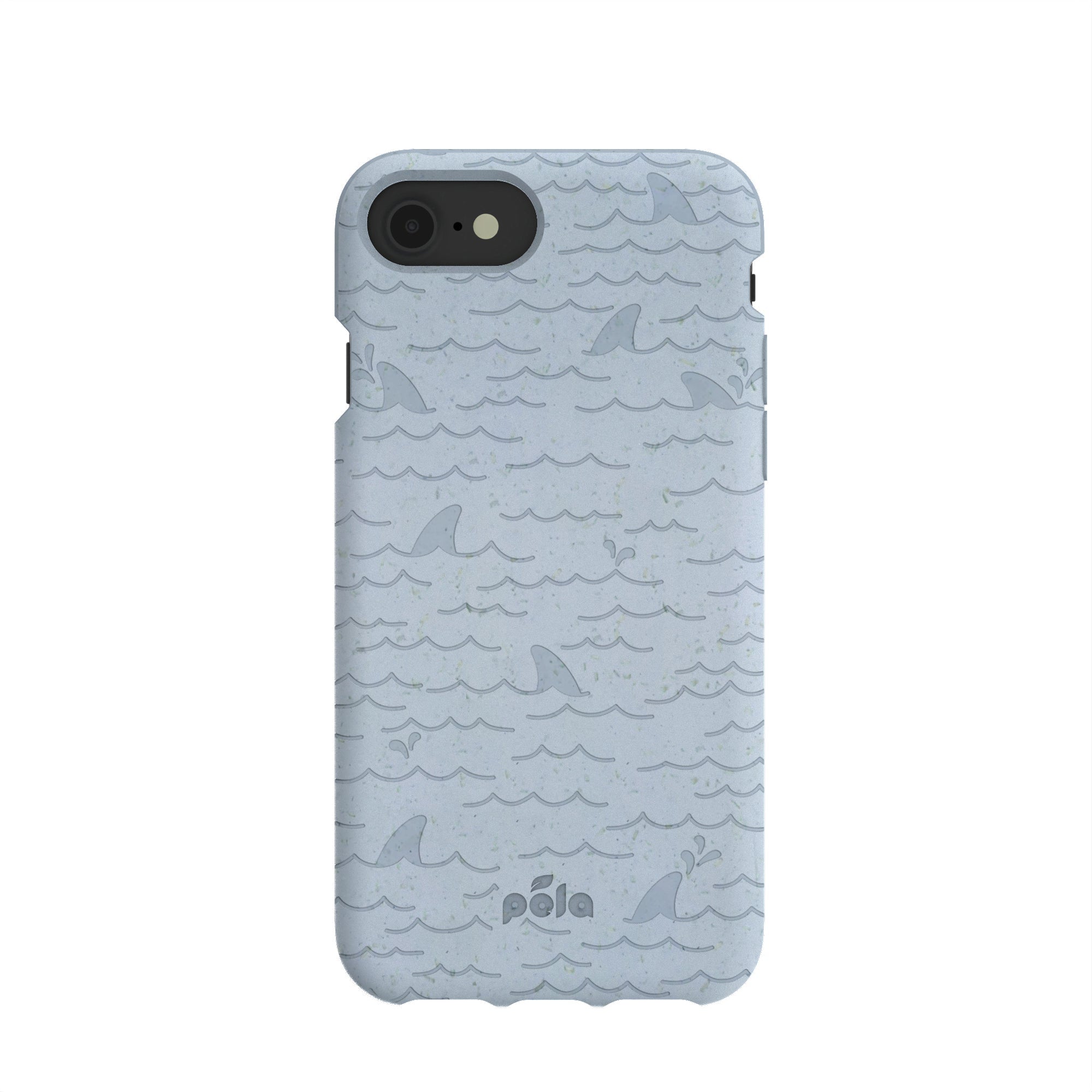 Powder Blue Fin iPhone 6/6s/7/8/SE Case Refurbished - Pela Case refurbished available on Cerqular