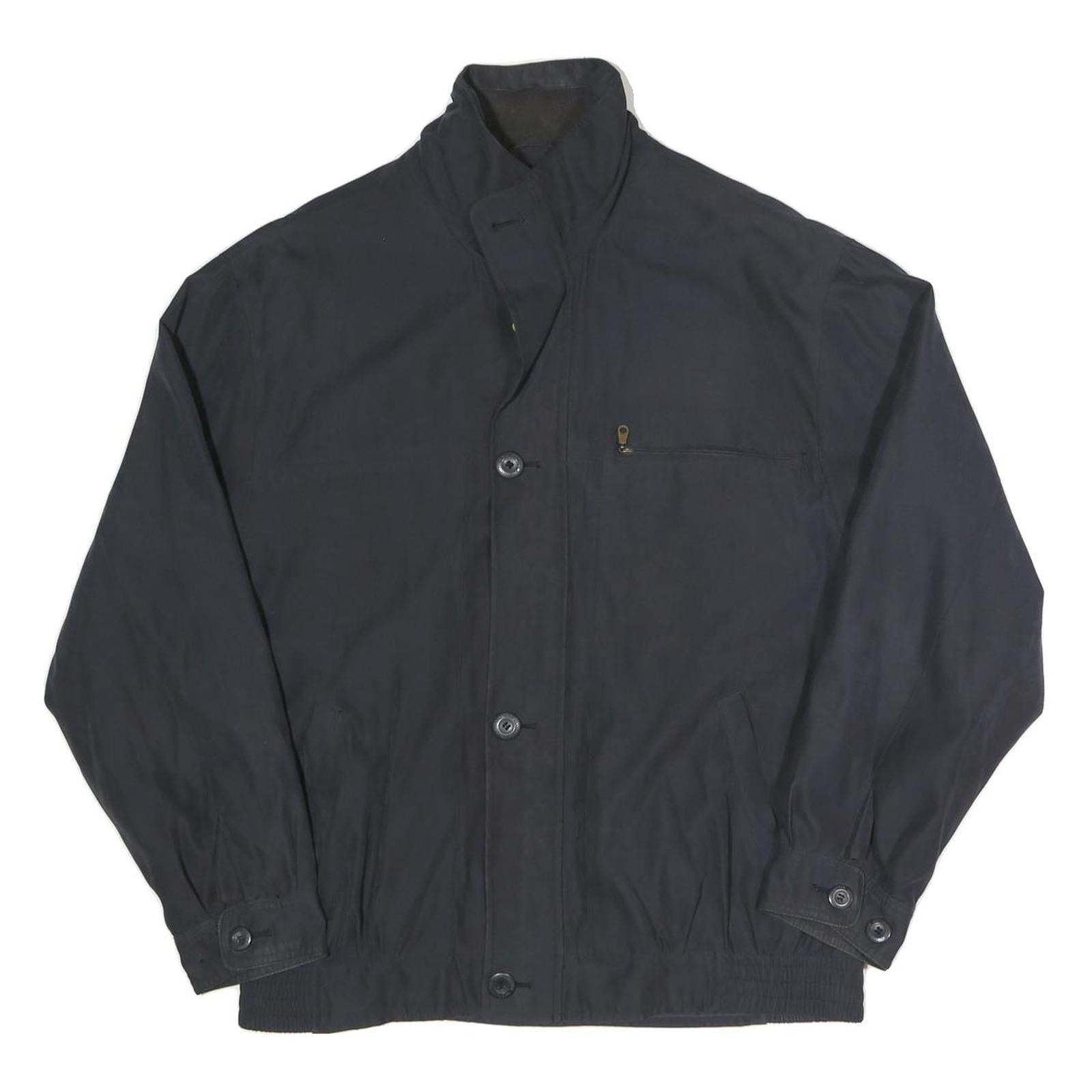 WESTMINSTER SPORTS Mens Black Jacket L Polyester Blend Plain Zip Casual Refurbished - N/A refurbished available on Cerqular