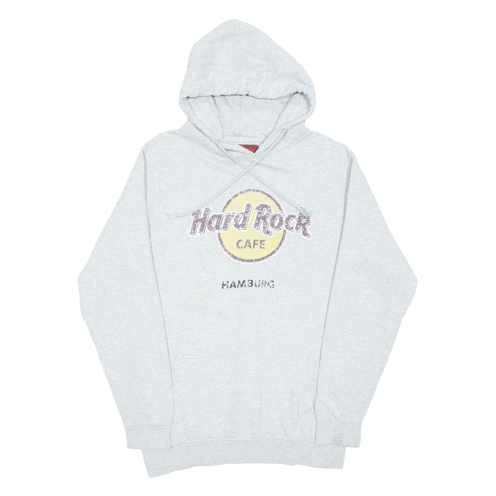HARD ROCK CAFE Hamburg Mens Grey Hoodie M Refurbished - N/A refurbished available on Cerqular