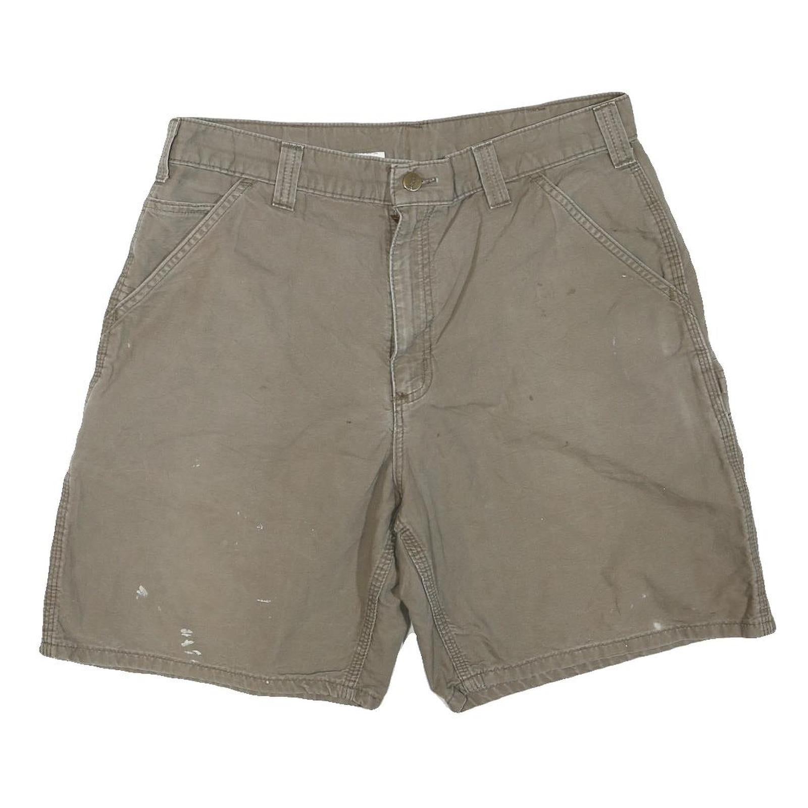 Buy CARHARTT Mens Shorts Beige Casual M W34 Workwear Utility Cotton Blend Refurbished - $38.99 CARHARTT Mens Shorts Beige Casual M W34 Workwear Utility Cotton Blend Refurbished - N/A refurbished available on Cerqular
