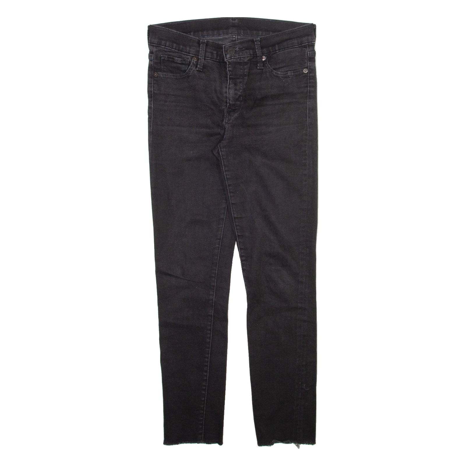 LEVI'S Womens Jeans Grey Slim Skinny W26 L25 Refurbished - N/A refurbished available on Cerqular