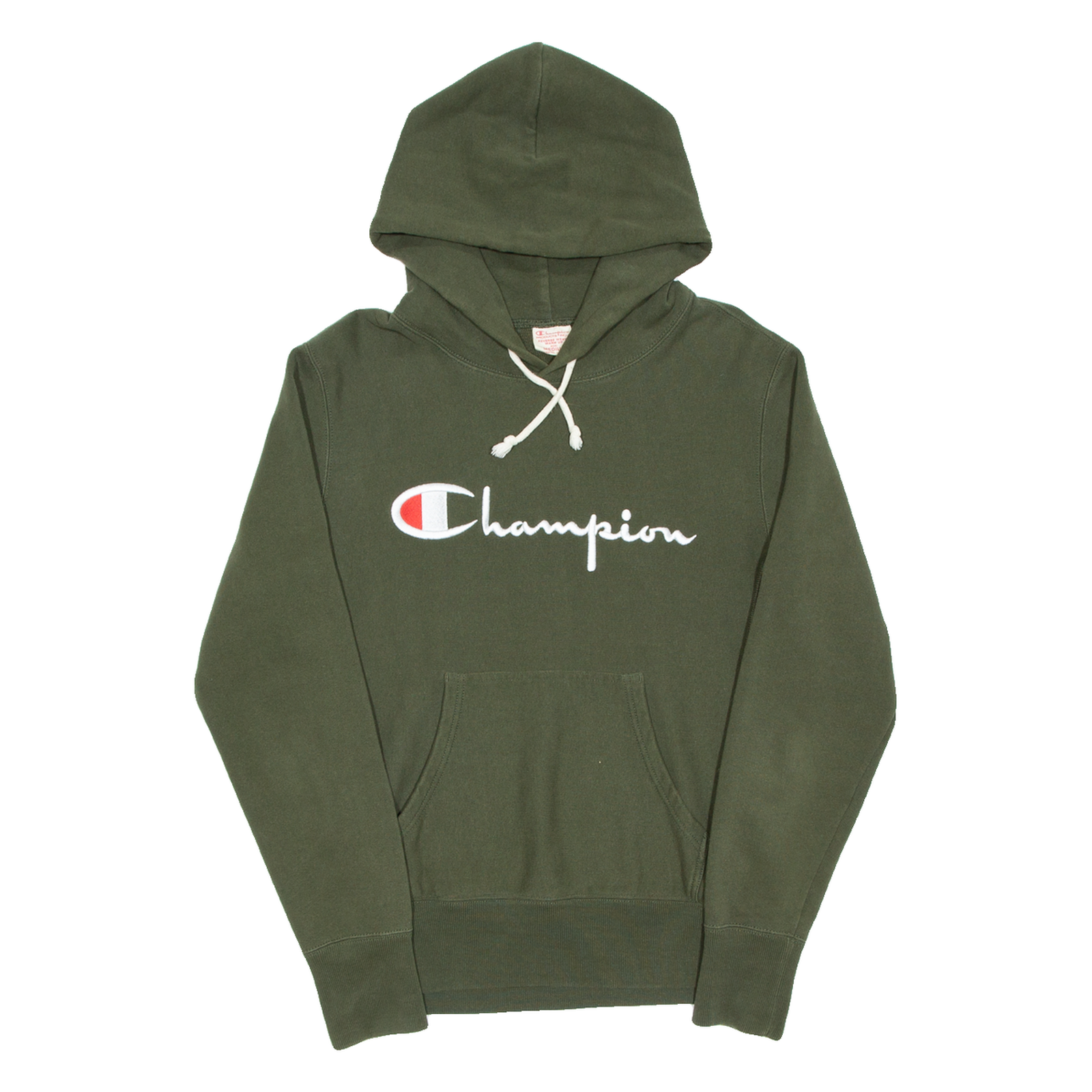 CHAMPION REVERSE WEAVE Mens Green Hoodie M Refurbished - N/A refurbished available on Cerqular