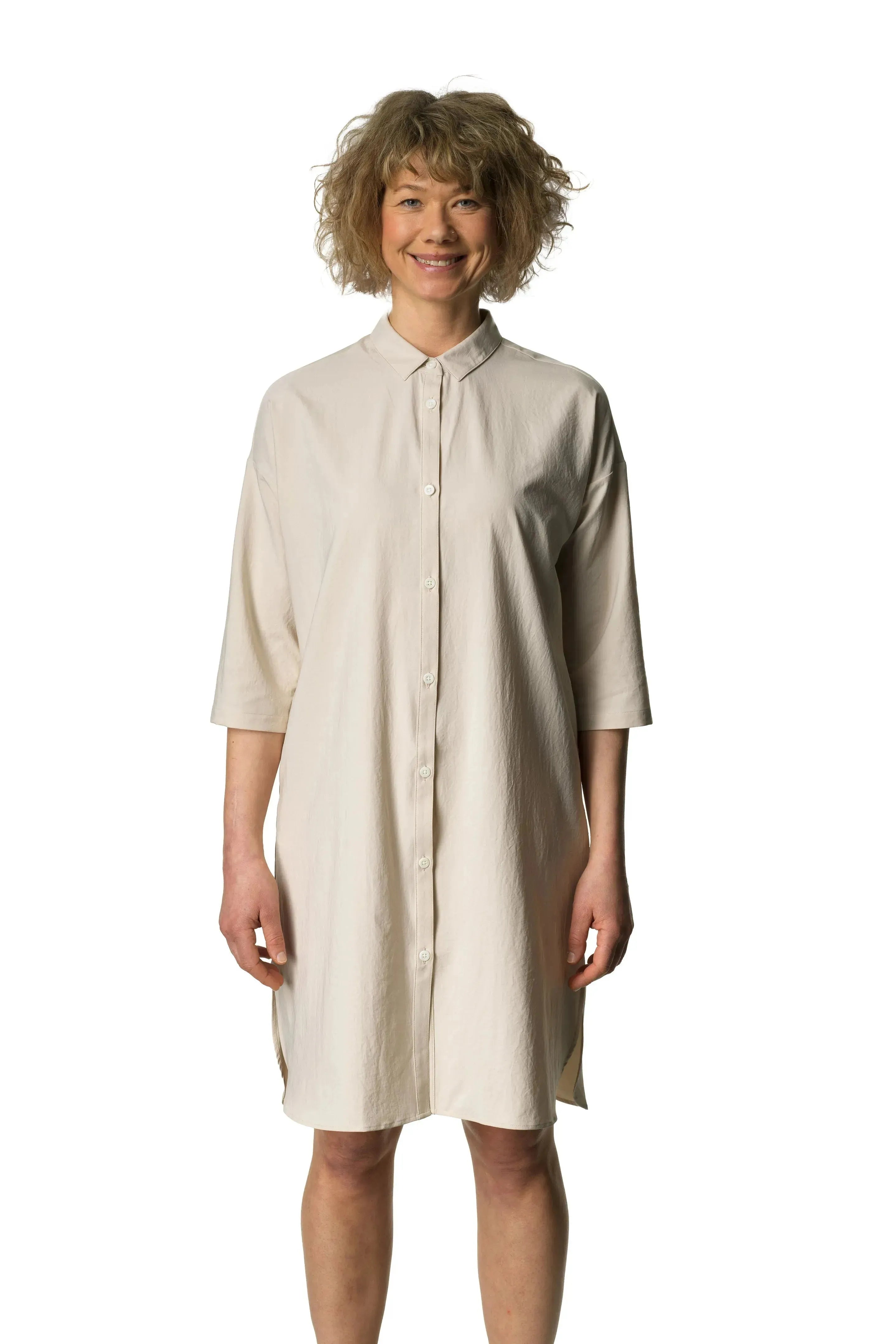 Buy W's Route Shirt Dress | Color: Foggy Mountain | Size: XL Refurbished - $160.00 W's Route Shirt Dress | Color: Foggy Mountain | Size: XL Refurbished - Houdini Sportswear refurbished available on Cerqular