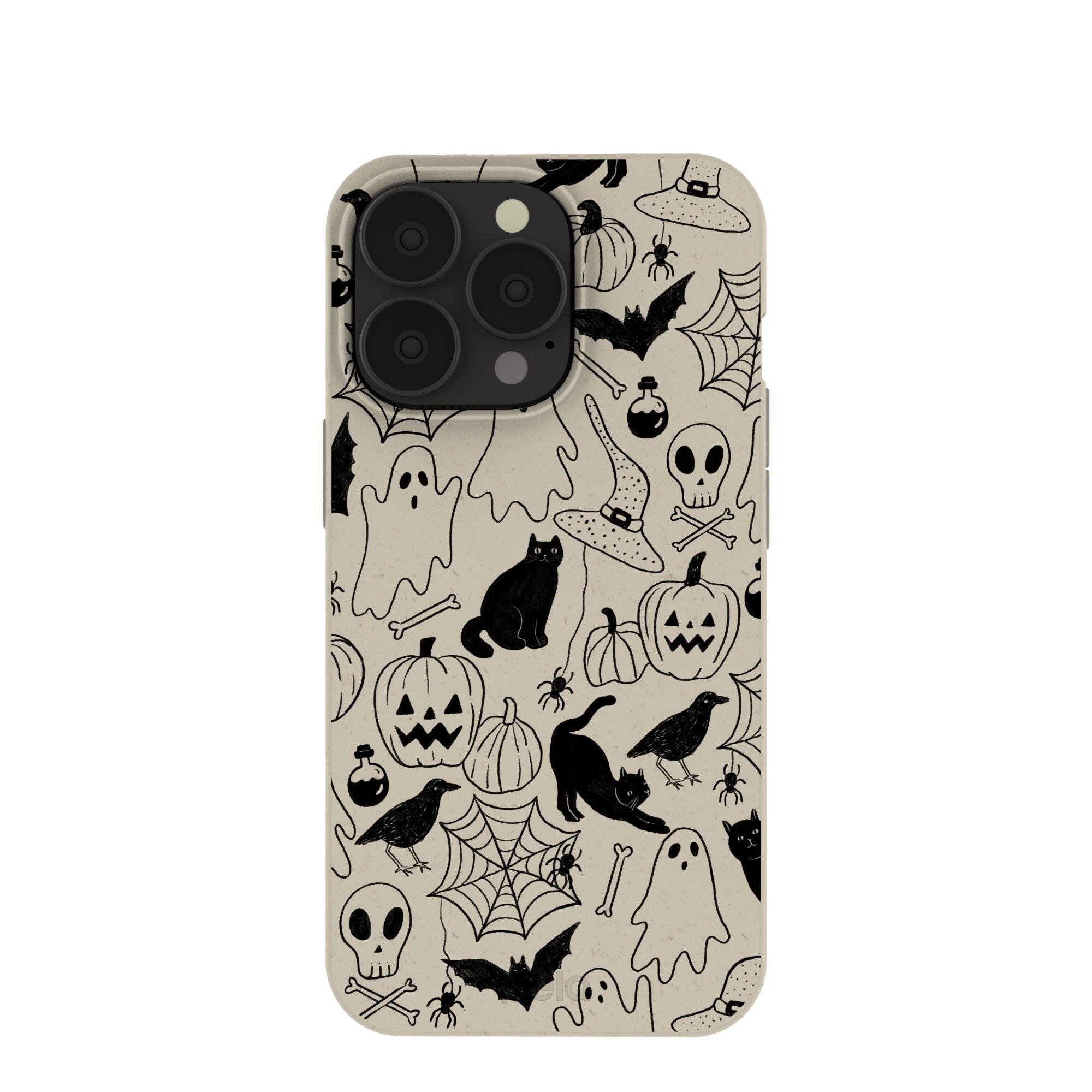 London Fog Sketchy Spirits iPhone 13 Pro Case Refurbished - Pela Case refurbished available on Cerqular