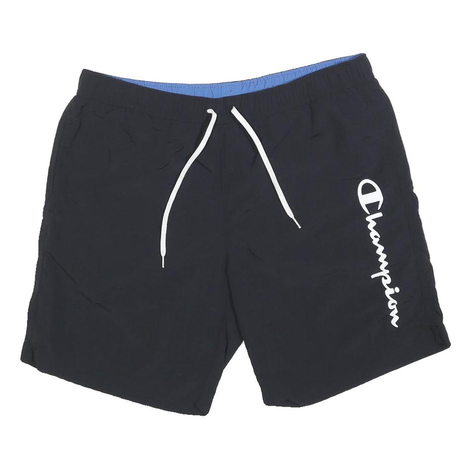 Buy CHAMPION Mens Shorts Black 2XL W36 Sports Casual Drawstring Logo Refurbished - $25.99 CHAMPION Mens Shorts Black 2XL W36 Sports Casual Drawstring Logo Refurbished - N/A refurbished available on Cerqular