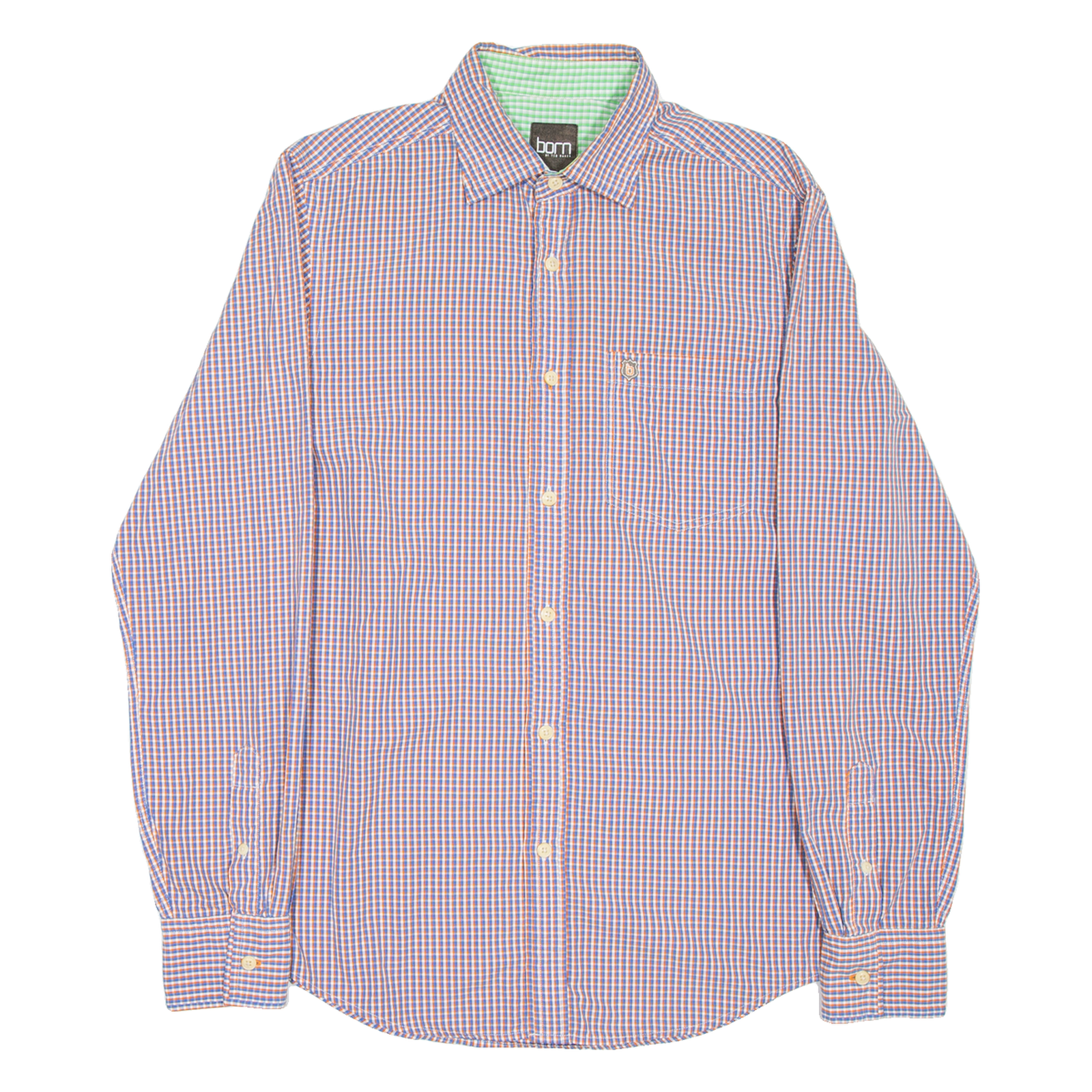 Buy TED BAKER Mens Shirt Orange Check Long Sleeve S Refurbished - $28.59 TED BAKER Mens Shirt Orange Check Long Sleeve S Refurbished - N/A refurbished available on Cerqular