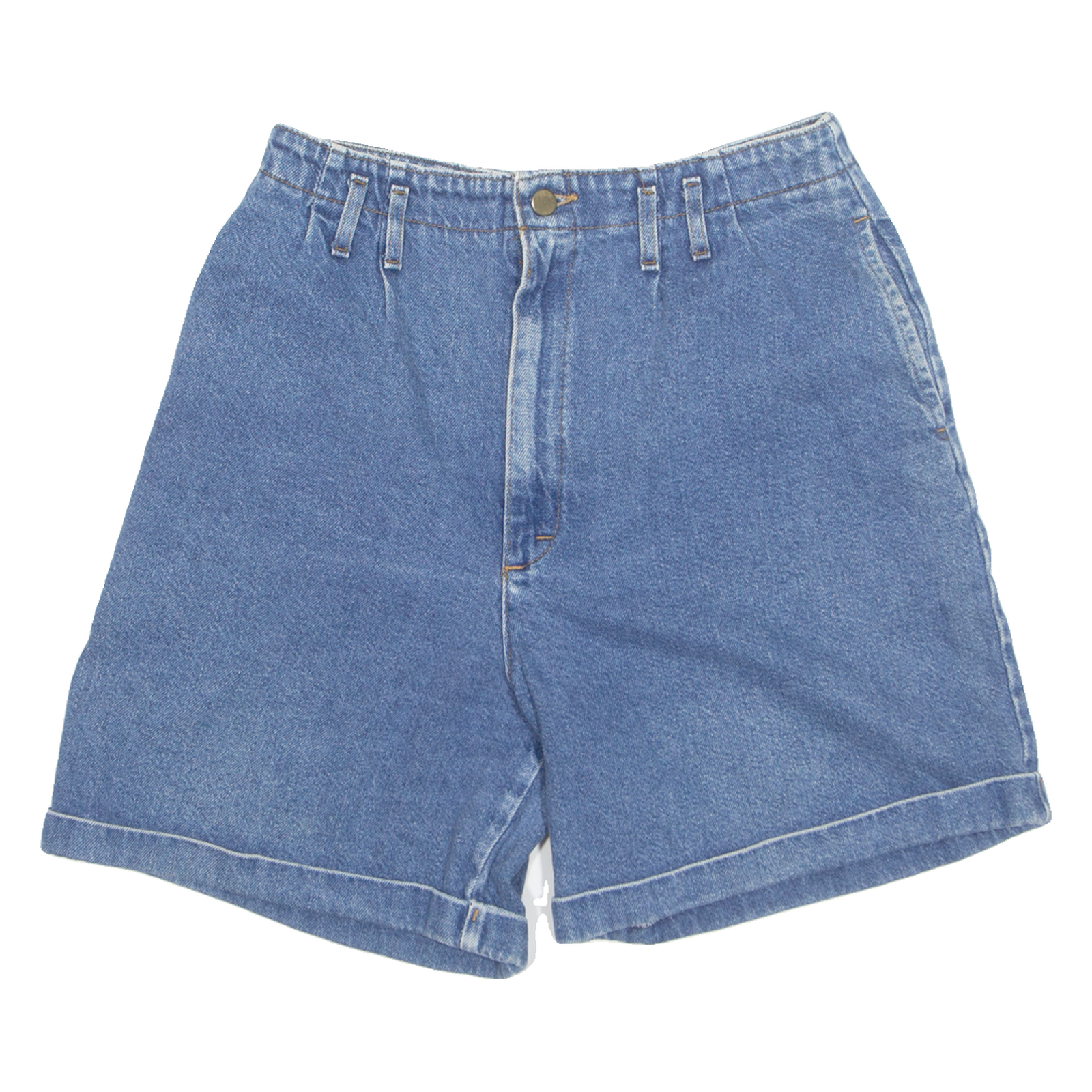 OAKBROOK SPORT Denim Womens Chino Shorts Blue 90s M W31 Refurbished - N/A refurbished available on Cerqular