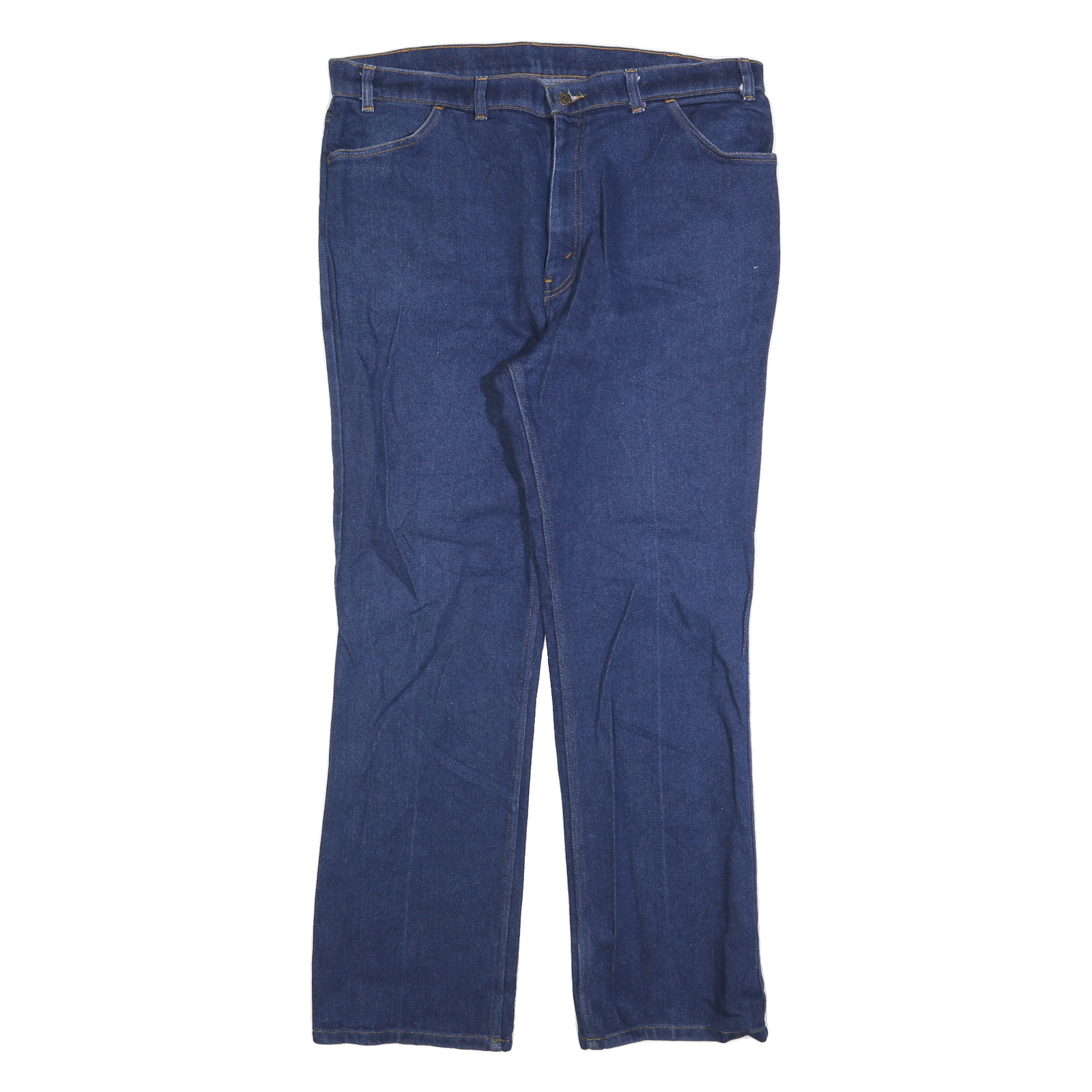 LEVI'S Mens Regular Fit Blue Denim Jeans Zip W40 L32 Classic Style Refurbished - N/A refurbished available on Cerqular