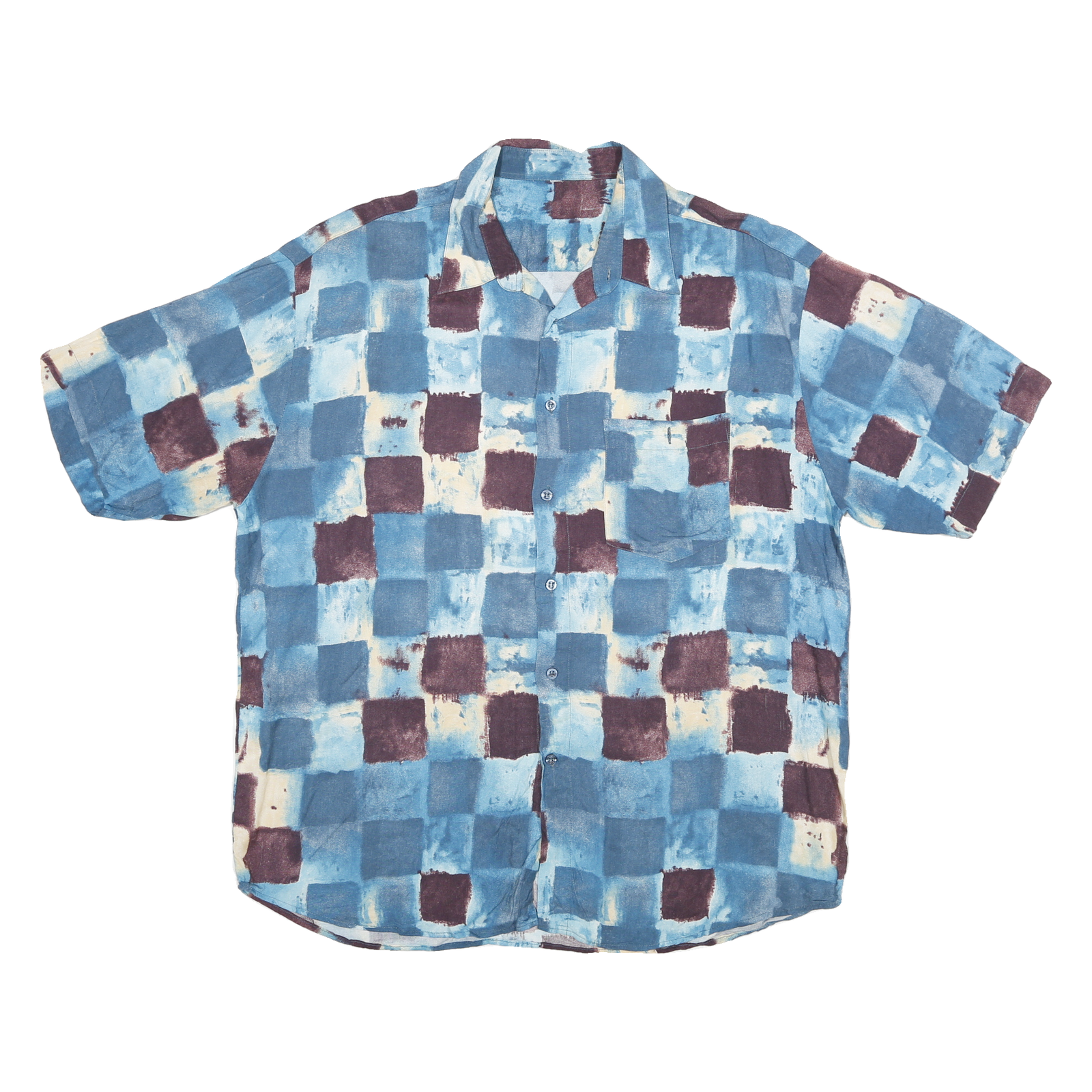Buy Mens Blue & Maroon Check Shirt XL Casual Comfortable Polyester Refurbished - $18.19 Mens Blue & Maroon Check Shirt XL Casual Comfortable Polyester Refurbished - N/A refurbished available on Cerqular