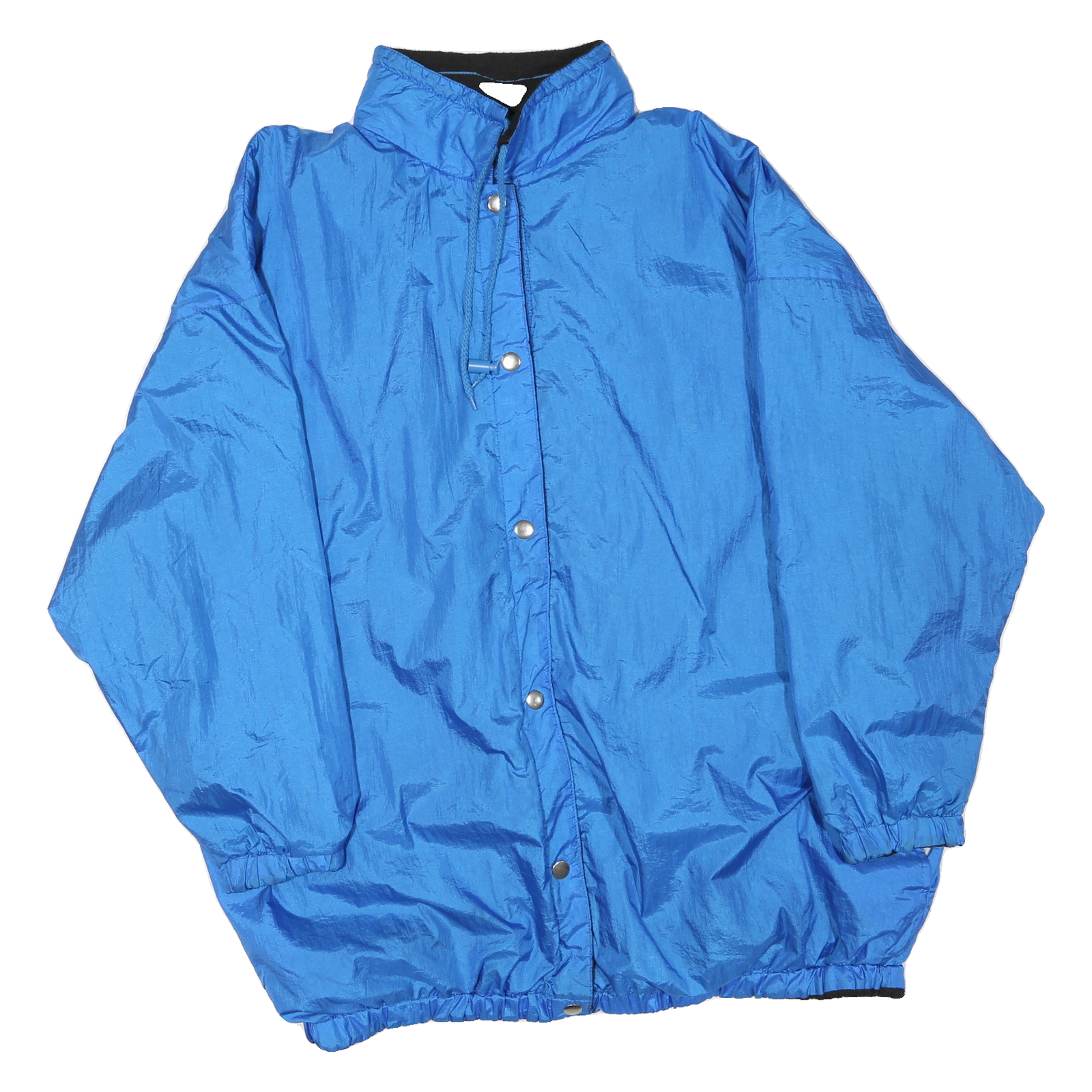 Mens Blue Lightweight Zip Up Jacket XL Polyester Blend Plain Casual Outerwear Refurbished - N/A refurbished available on Cerqular