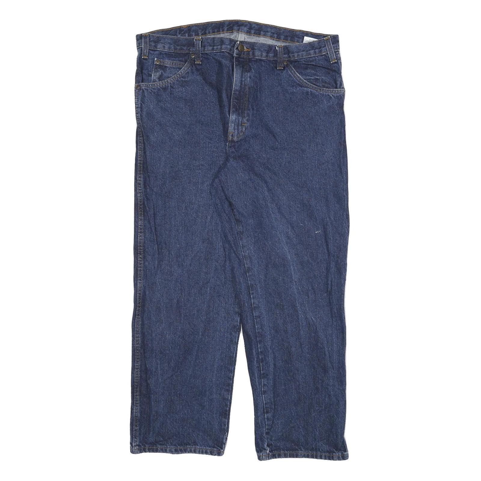 DICKIES Mens Jeans Blue Relaxed Straight Denim Medium W36 L29 Workwear Refurbished - N/A refurbished available on Cerqular
