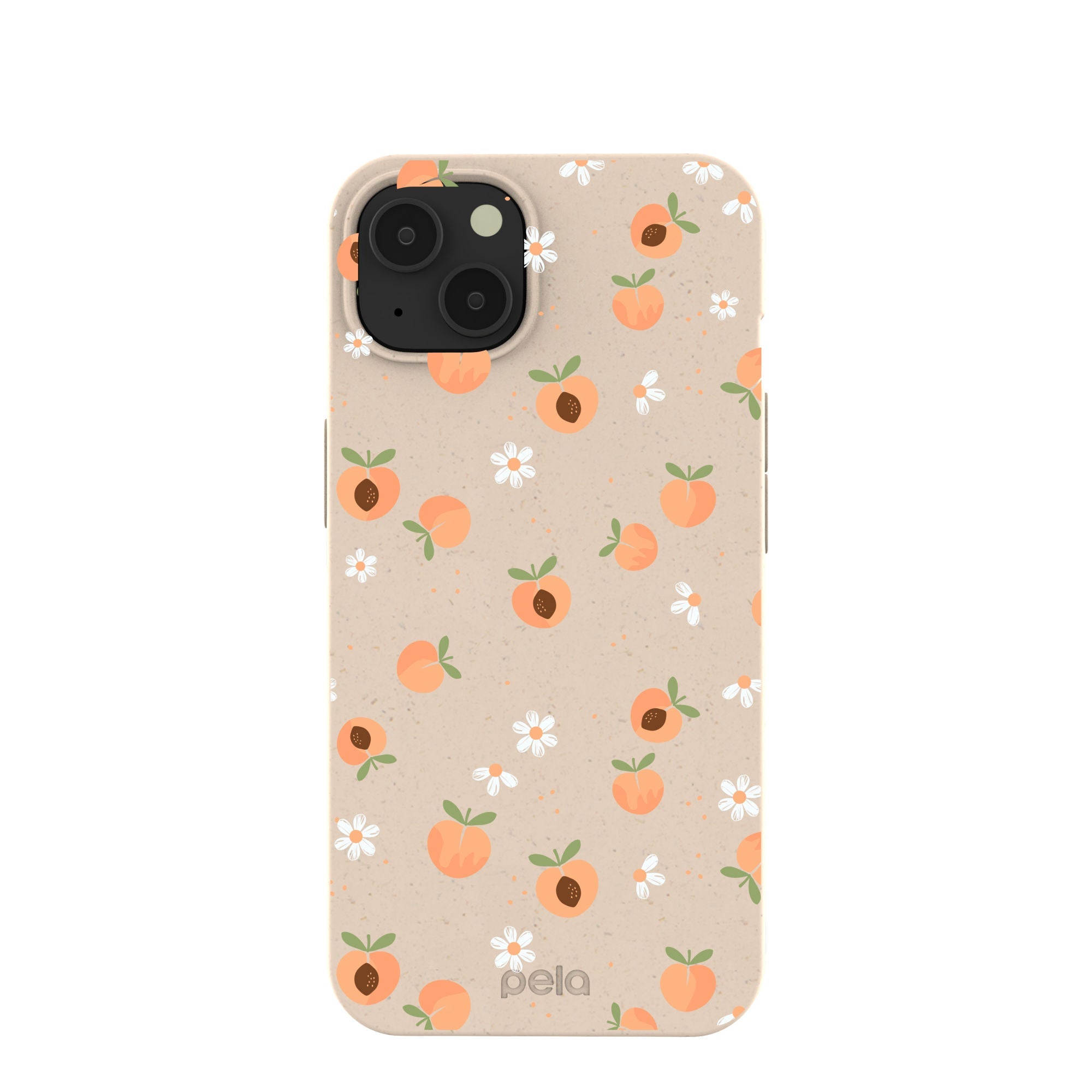 Seashell Feeling Peachy iPhone 13 Case Refurbished - Pela Case refurbished available on Cerqular