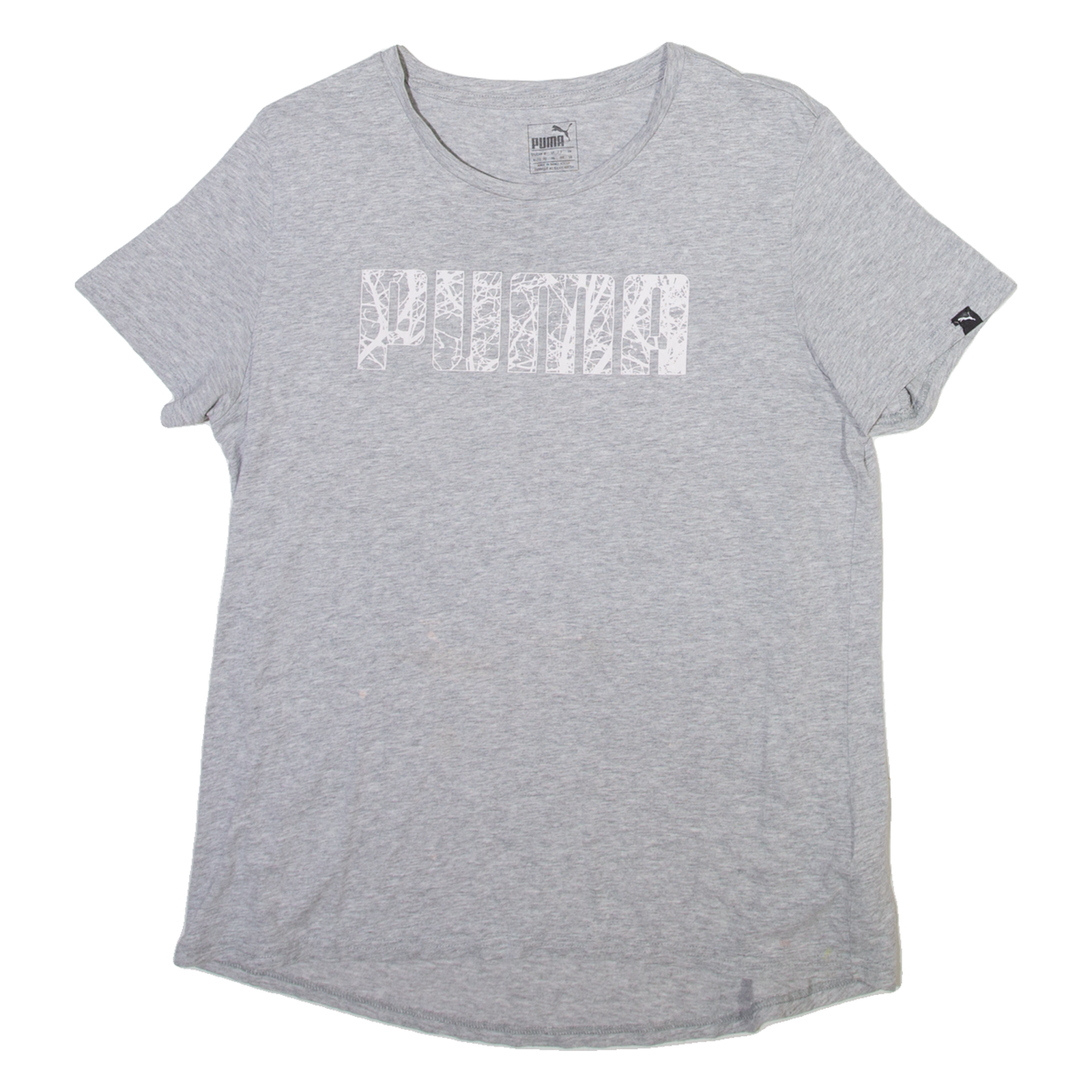 PUMA Womens T-Shirt Grey XL Refurbished - N/A refurbished available on Cerqular