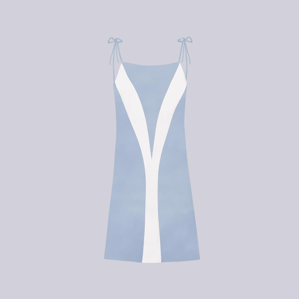 Coral Reef Dresses | Size: L / Size 4 / UK 14–16 | Colour: Light blue Refurbished - N/A refurbished available on Cerqular