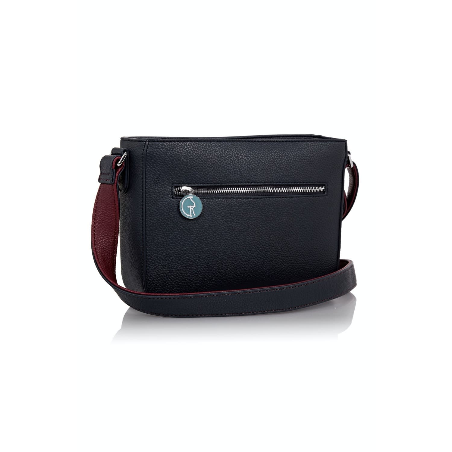 Buy Cross-Body Vegan Handbag In Blue & Red Refurbished - $225.78 Cross-Body Vegan Handbag In Blue & Red Refurbished - The Morphbag by GSK refurbished available on Cerqular