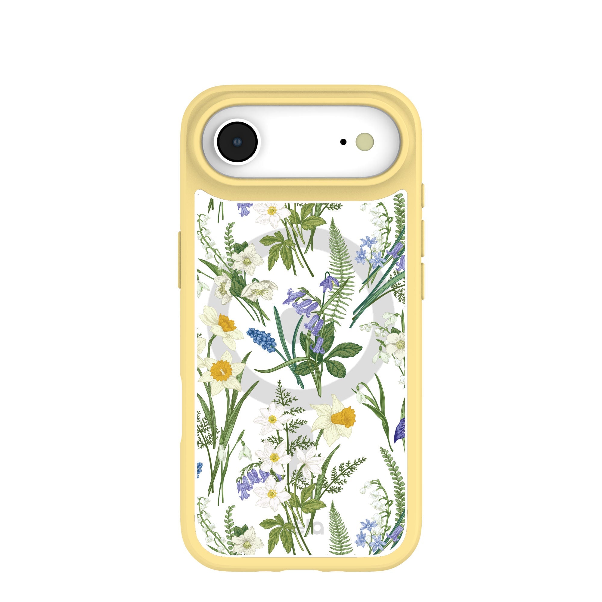 Clear Daffodil Bouquet iPhone Air Case With Sunbeam Ridge (MagSafe included) Refurbished - Pela Case refurbished available on Cerqular