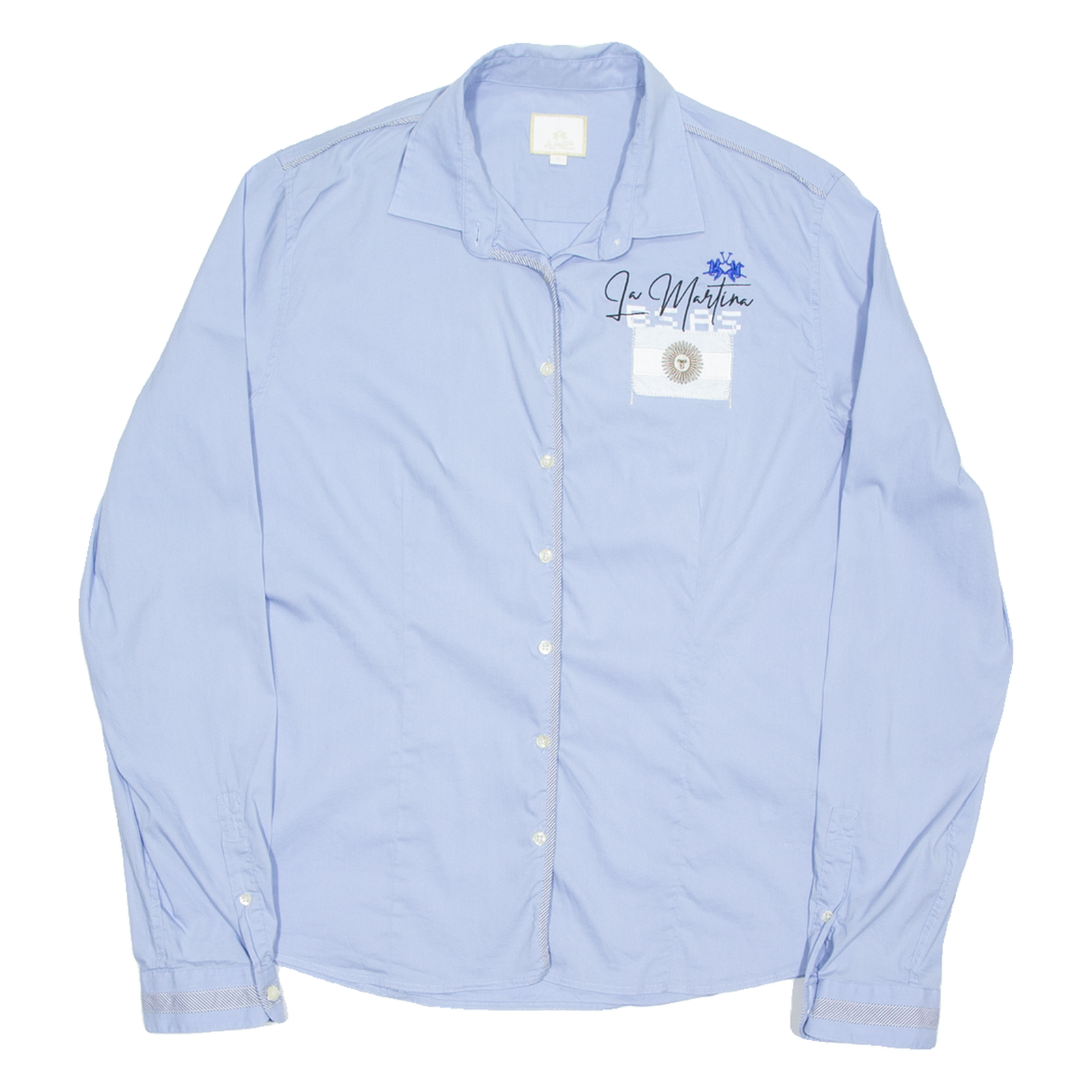 Buy LA MARTINA Womens Plain Shirt Blue Long Sleeve XL Refurbished - $63.69 LA MARTINA Womens Plain Shirt Blue Long Sleeve XL Refurbished - N/A refurbished available on Cerqular