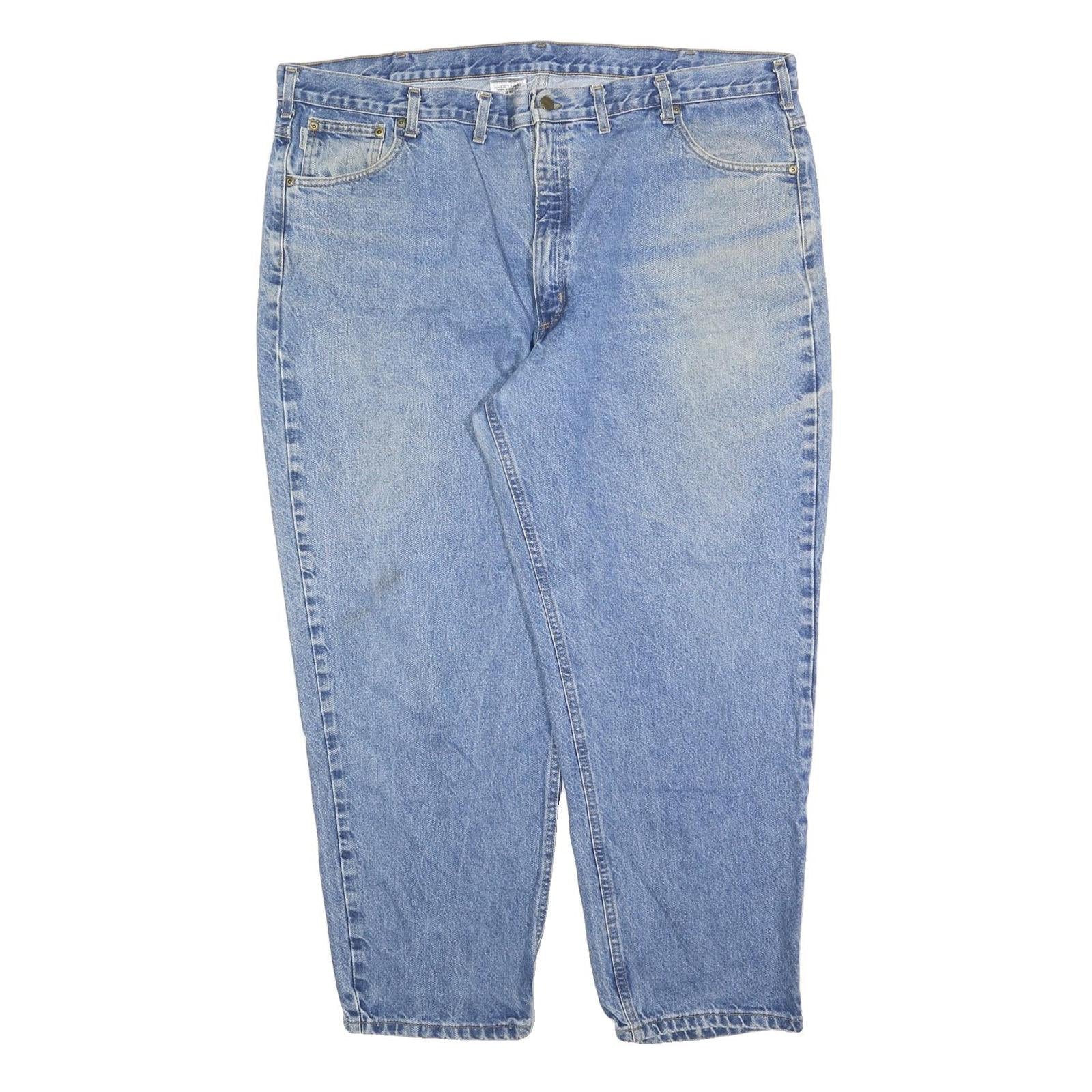 Buy CARHARTT Mens Jeans Blue Regular Straight Denim Light W48 L30 Casual Workwear Refurbished - $49.39 CARHARTT Mens Jeans Blue Regular Straight Denim Light W48 L30 Casual Workwear Refurbished - N/A refurbished available on Cerqular