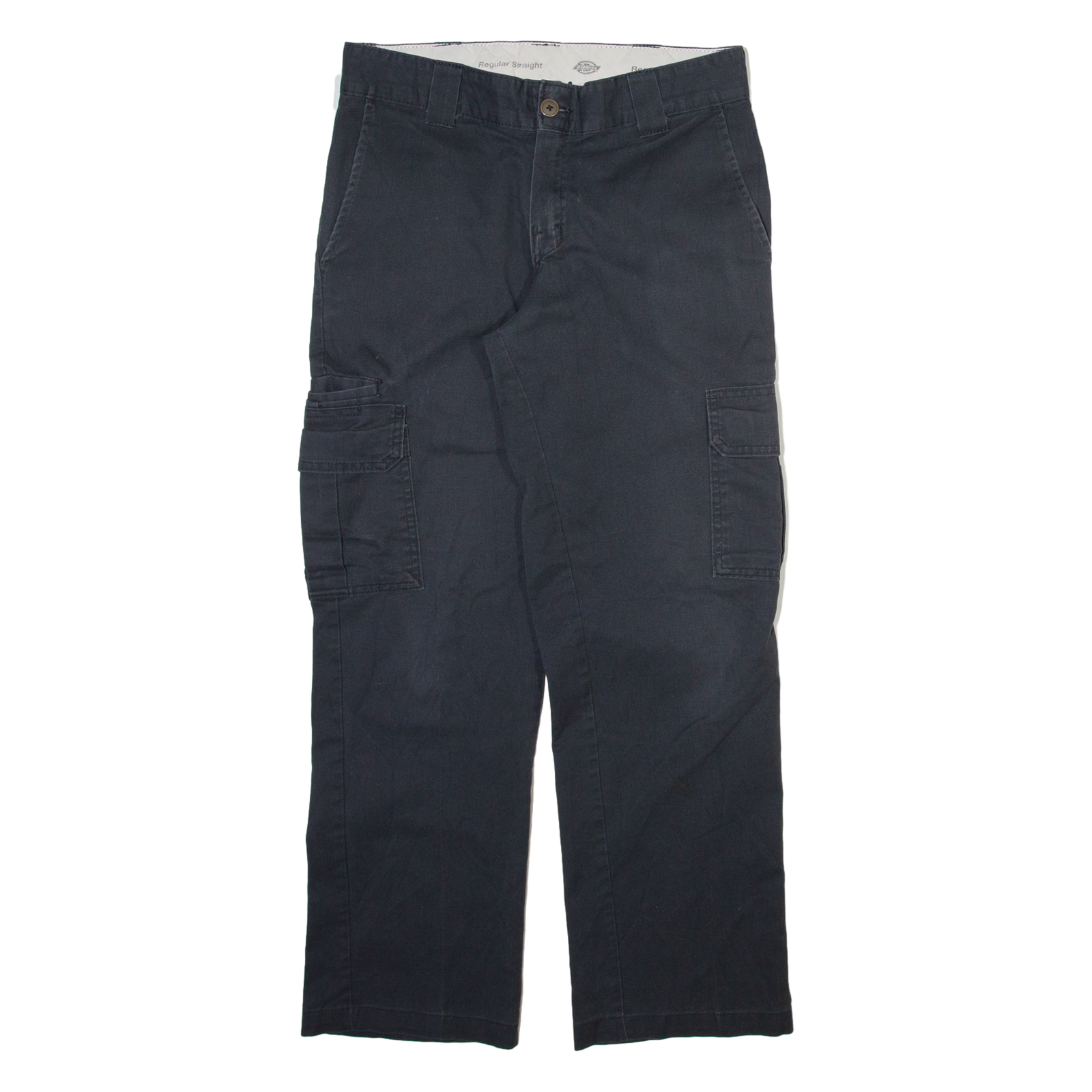 DICKIES Cargo Mens Trousers Grey Regular Straight W30 L30 Refurbished - N/A refurbished available on Cerqular