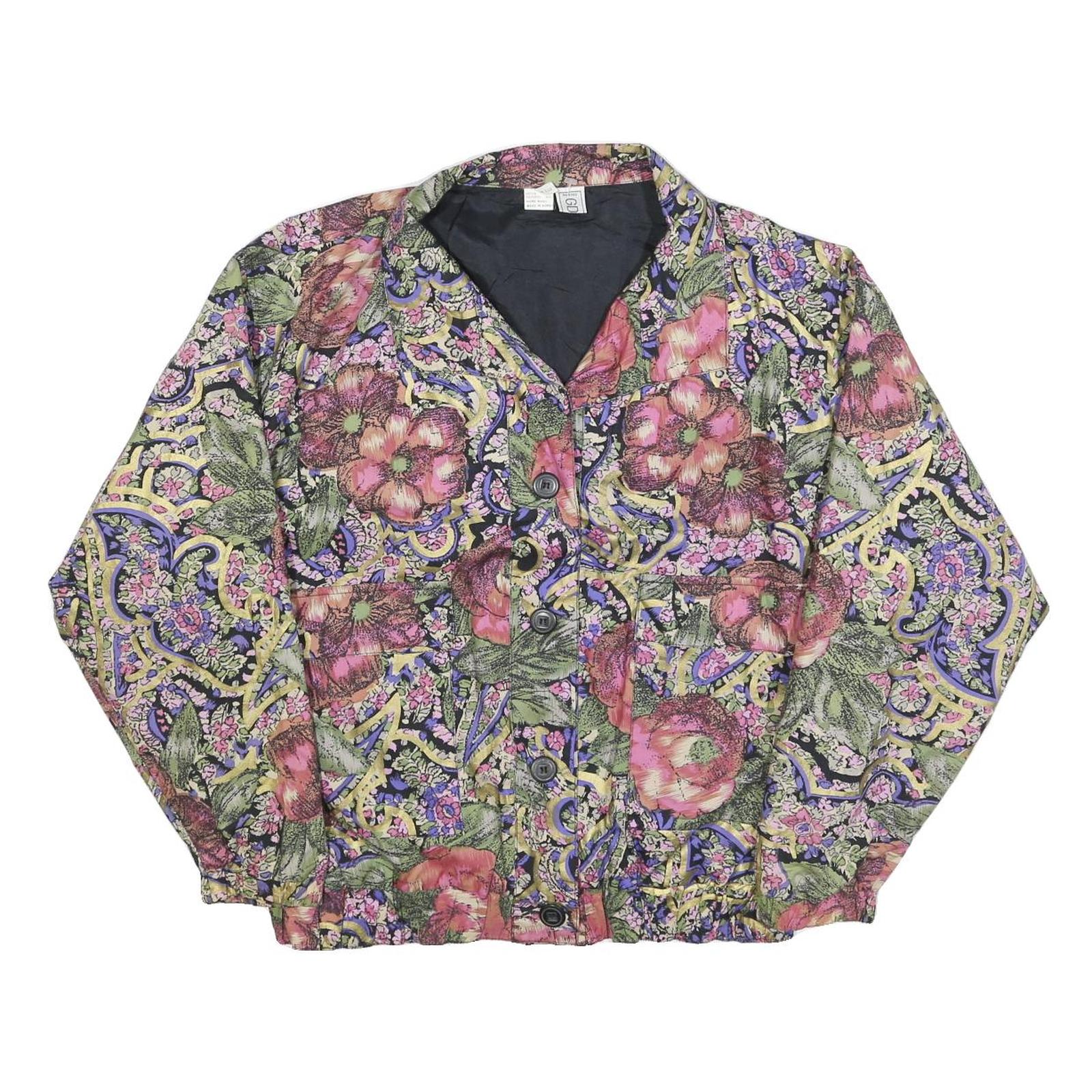Buy GDT Womens Multicolour Floral Pattern Button Jacket One Size Cotton Blend Refurbished - $32.49 GDT Womens Multicolour Floral Pattern Button Jacket One Size Cotton Blend Refurbished - N/A refurbished available on Cerqular